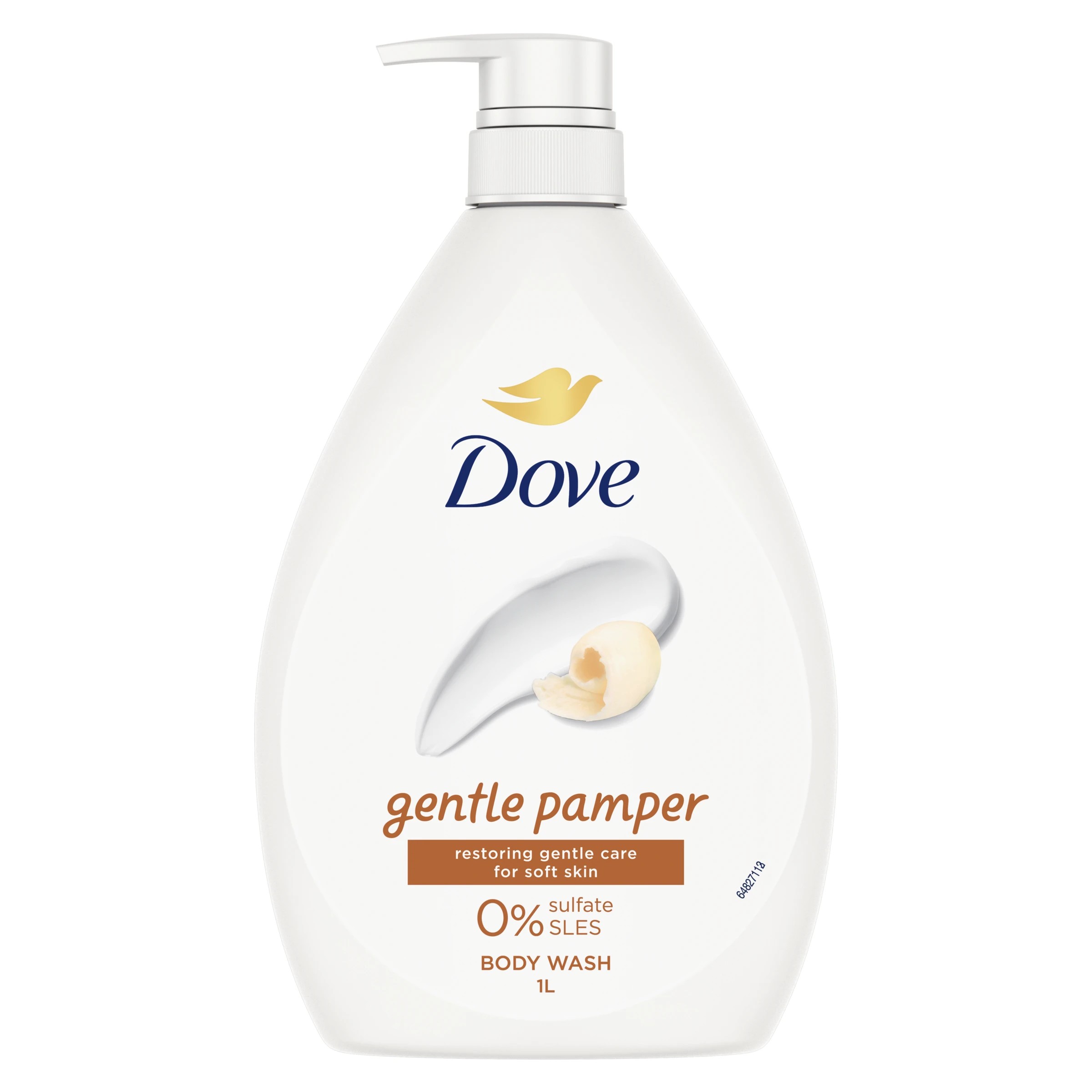 1 Dove Restoring & Nourishing Body Wash 1L - Coconut and Almond Oil, 1 of 8