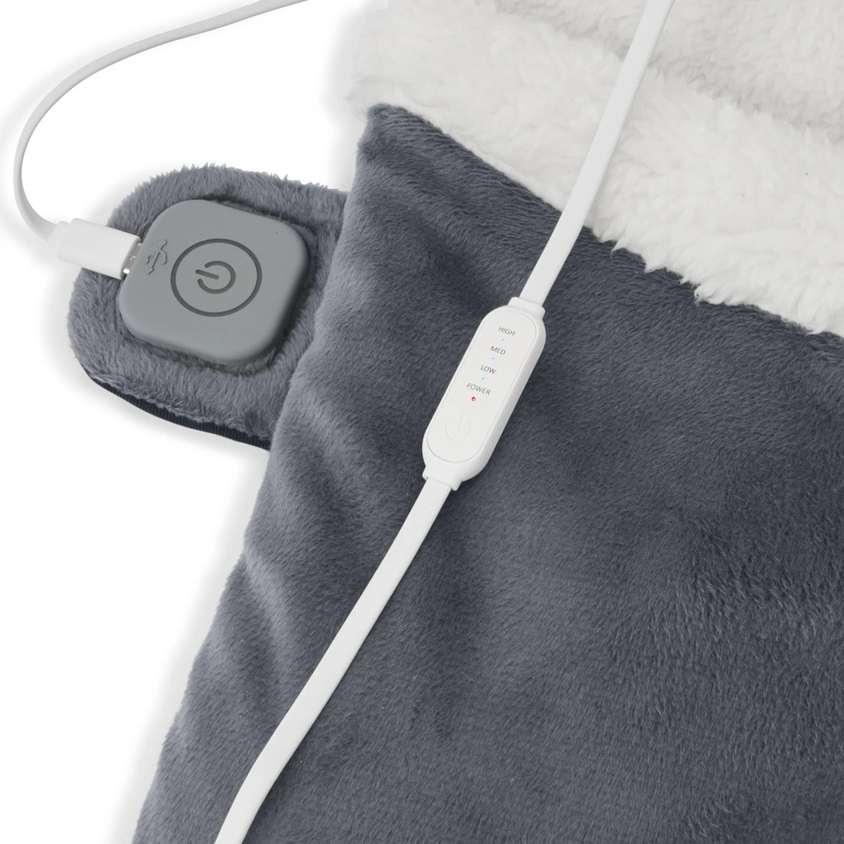 10 Heated Foot Warmer - Grey, 10 of 10