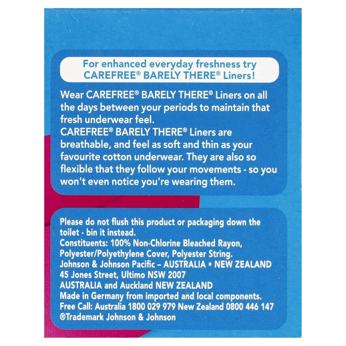 4 Carefree 40 Pack Original Tampons - Regular, 4 of 4