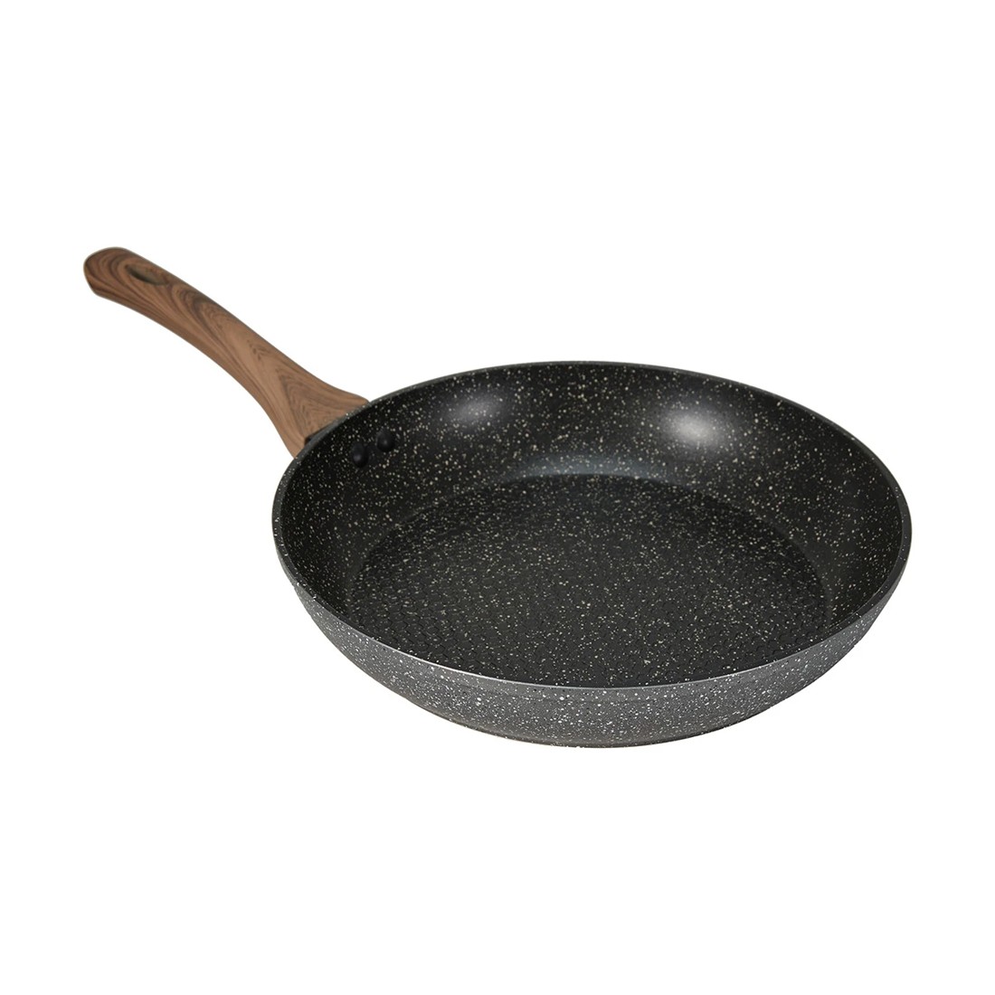 1 28cm Aluminium 4 Layer Non-Stick Frypan - Wood Look, 1 of 4