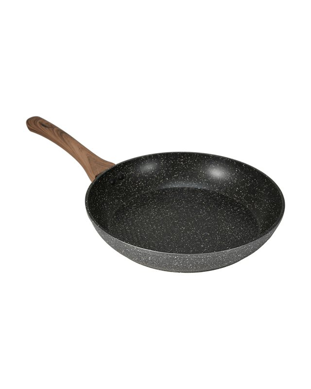 28cm Aluminium 4 Layer Non-Stick Frypan - Wood 