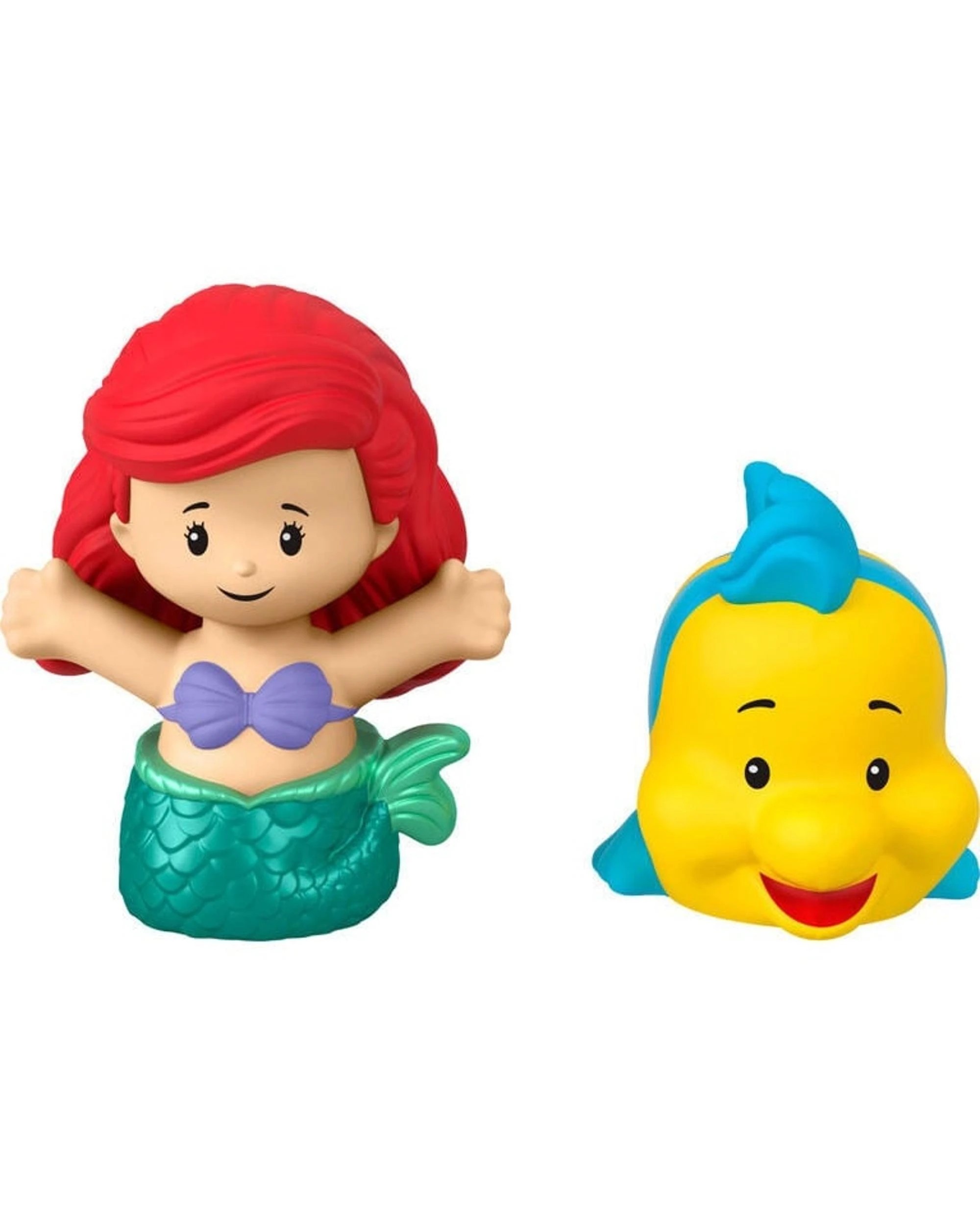 1 Little People Disney Princess Ariel and Flounder Figure Set, 1 of 6