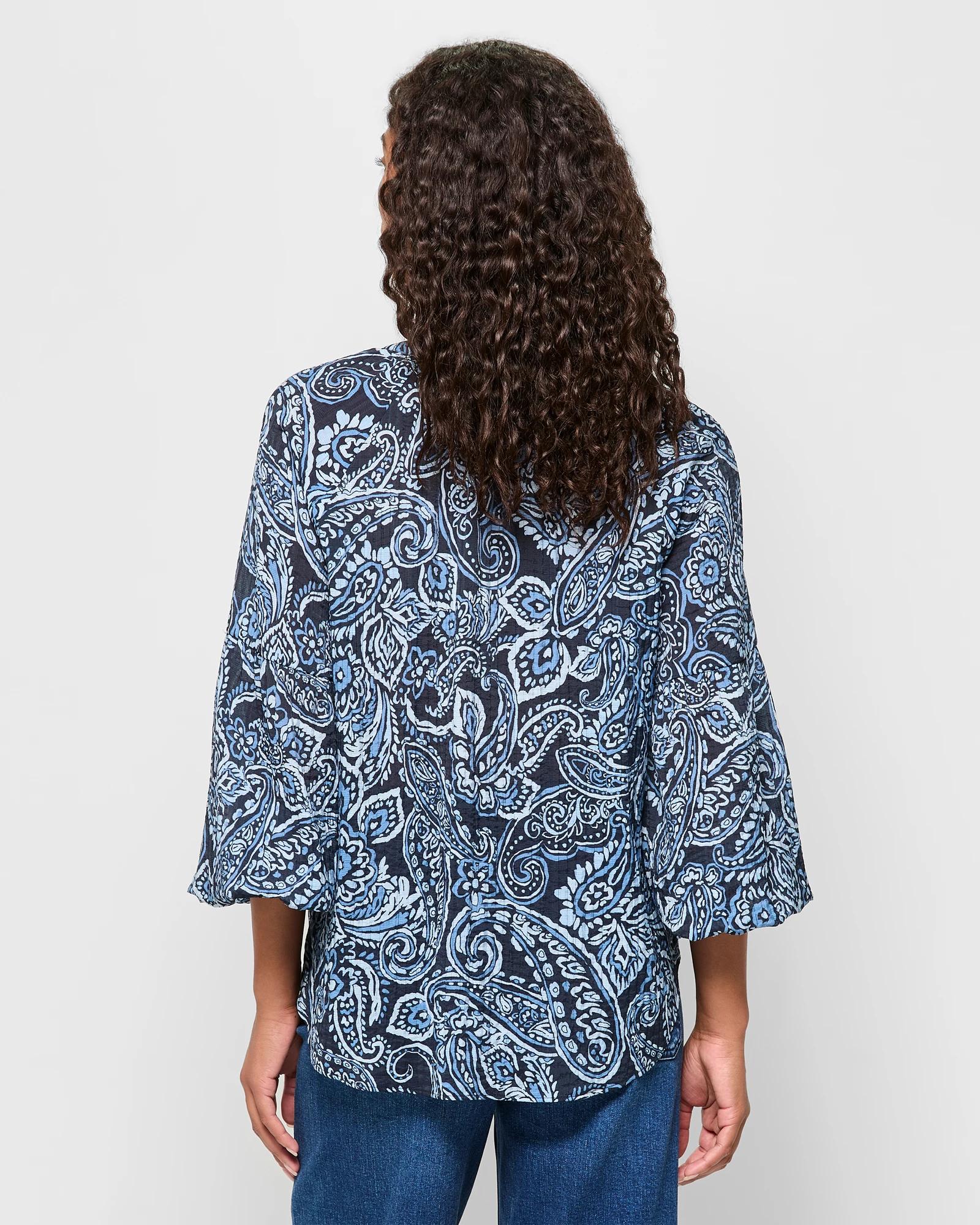 4 Target Femme Texture Blouse SCARF PRINT, 4 of 5