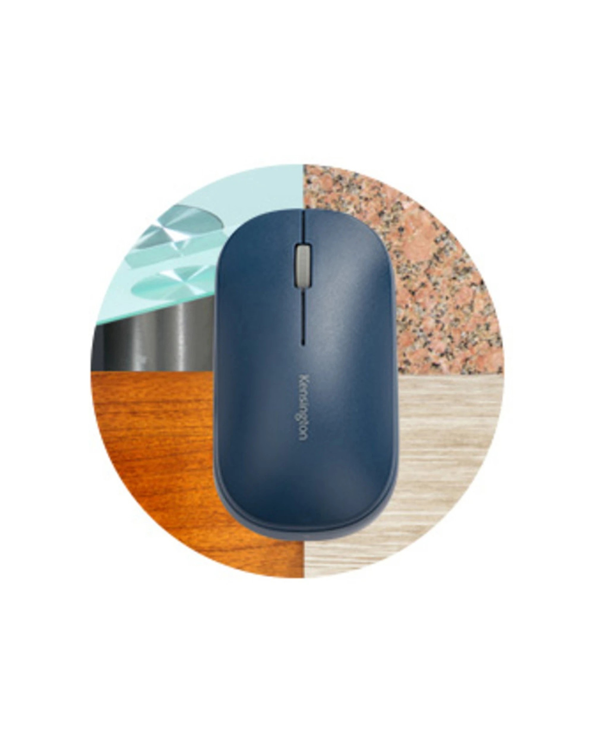 2 Kensington Suretrack 2.0 Wireless 2.4GHz Bluetooth Mouse For Laptop - Blue, 2 of 4