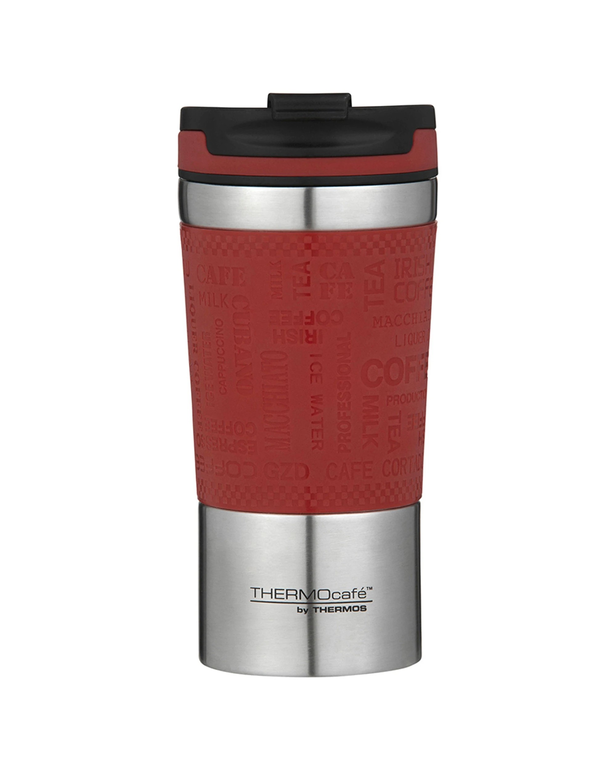 1 Thermocafe Vacuum Insulated Travel Cup 350Ml Leakproof Portable Design - Red, 1 of 1