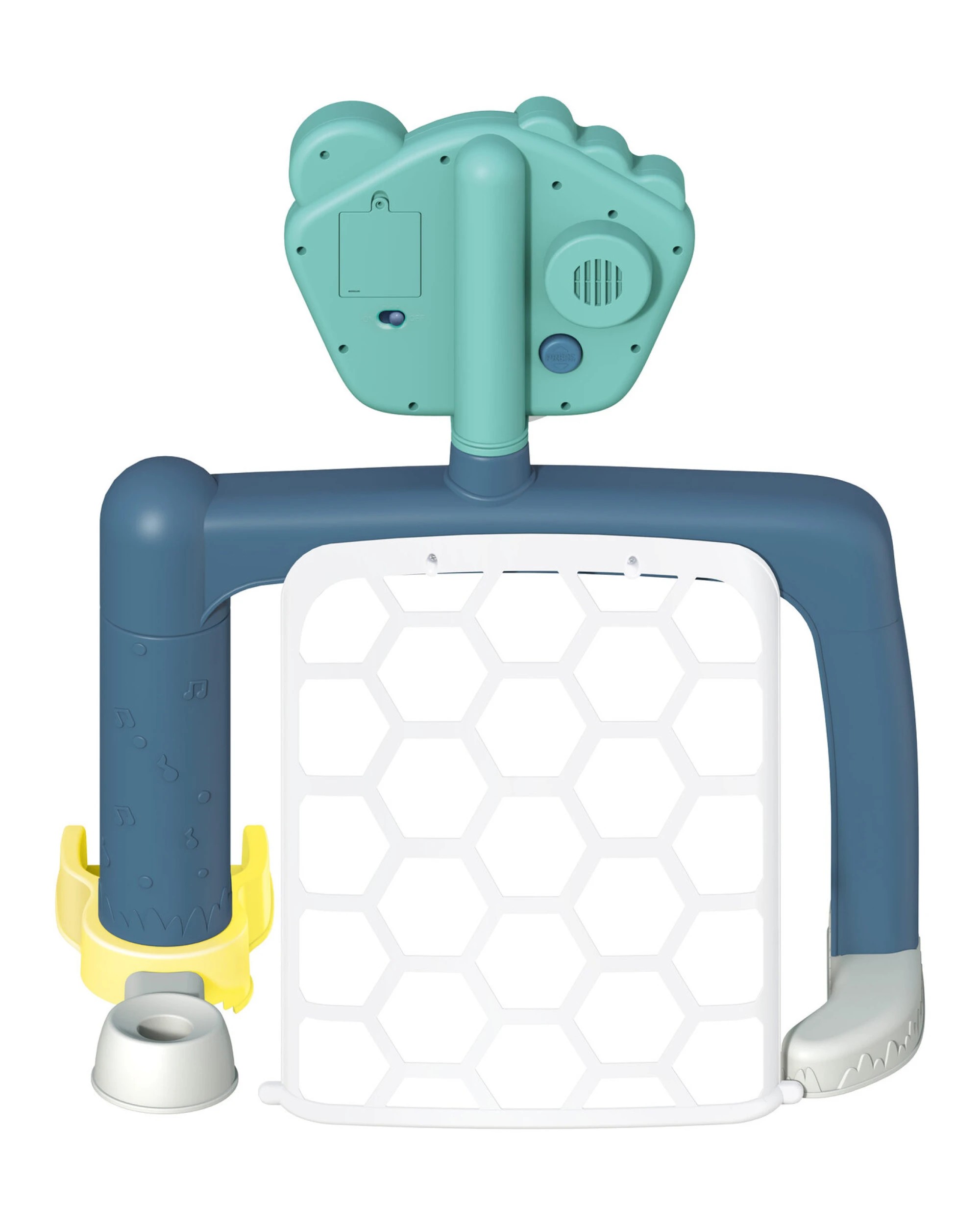 4 Gem Toys Sports World 3-in-1 Adjustable Indoor basketball, Soccer Goal, and Golf Set, 4 of 4