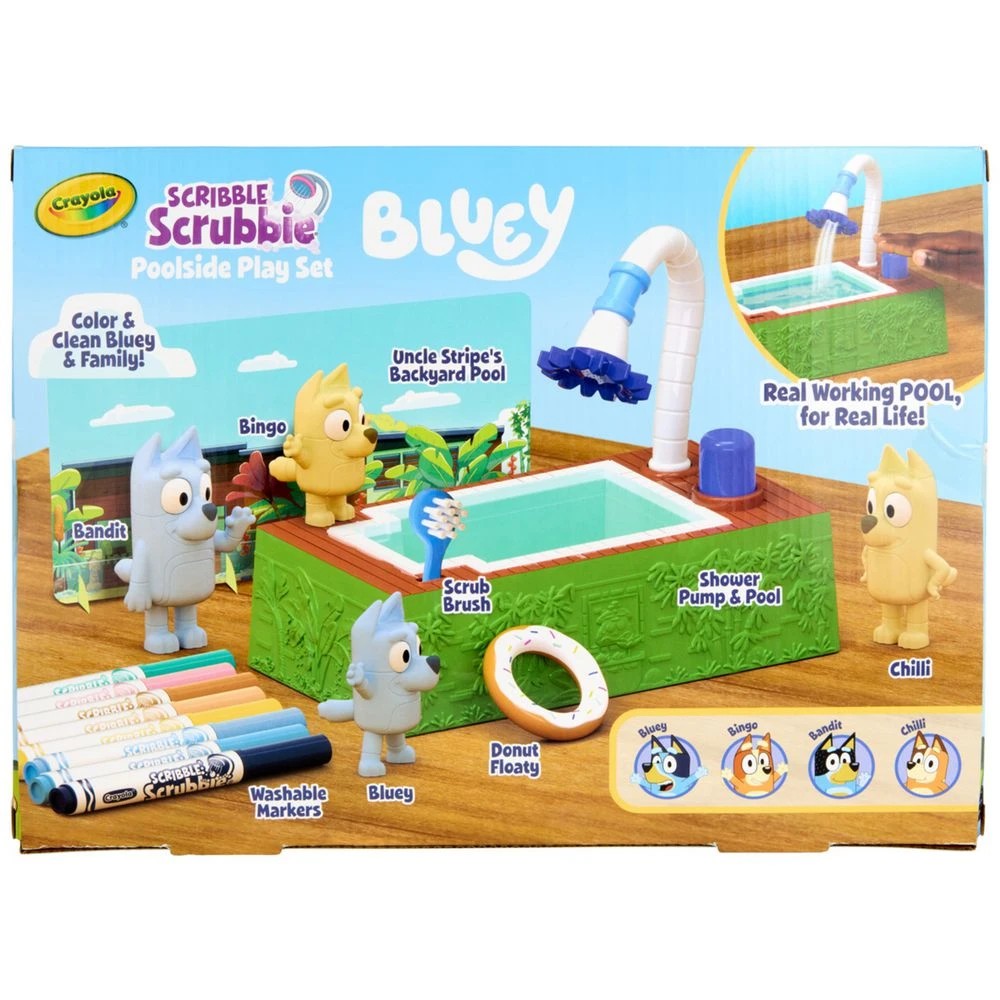 4 Crayola Scribble Scrubbie Bluey Set, 4 of 7