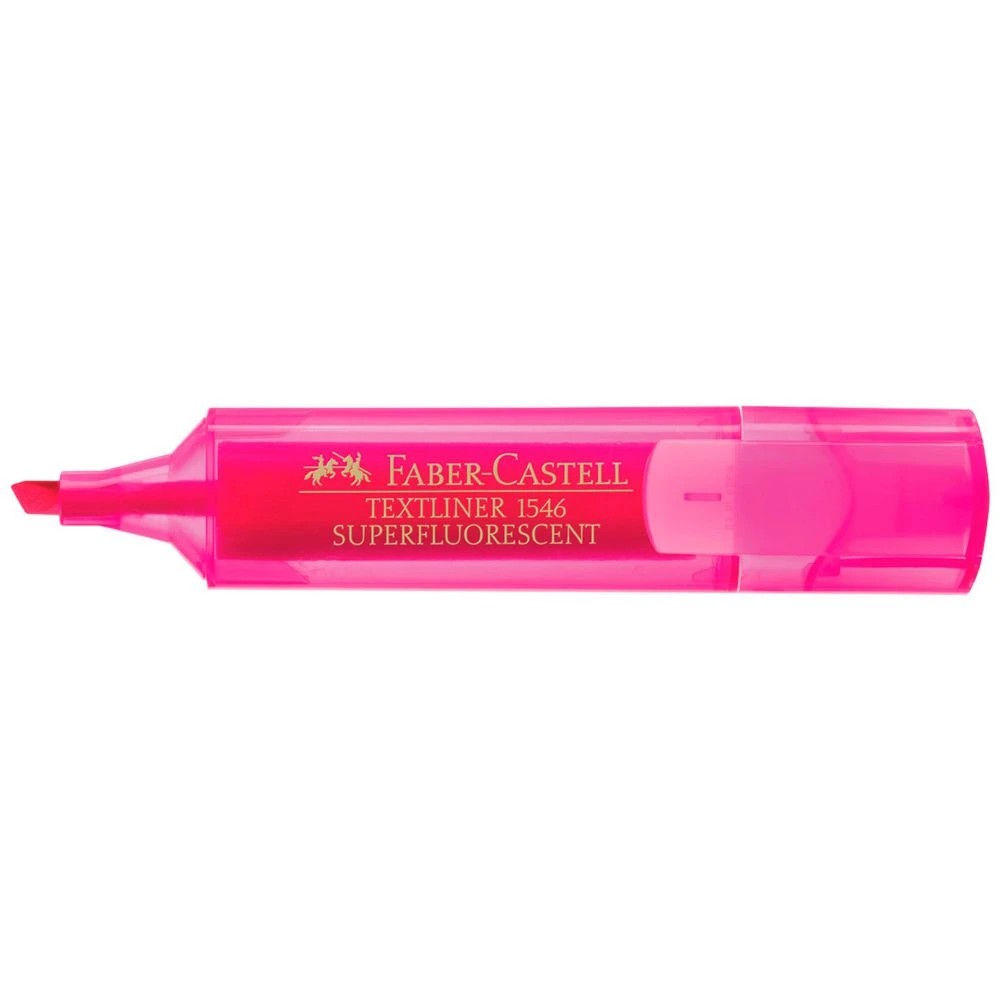 1 Faber-Castell Textliner Fluoro Highlighter Pink, 1 of 2