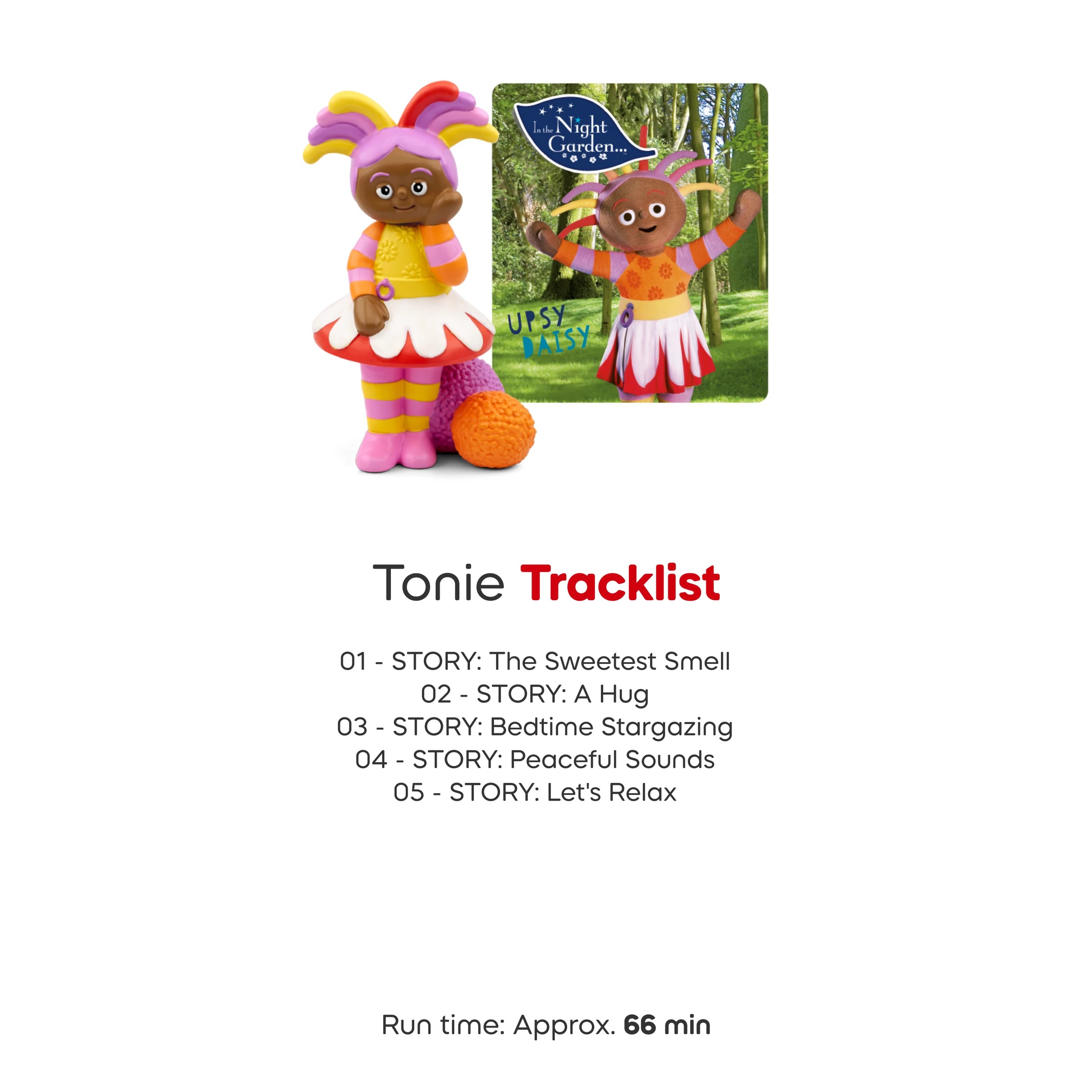 5 Tonies  In the Night Garden - Upsy Daisy Tonie Audio Character - Multi, 5 of 6