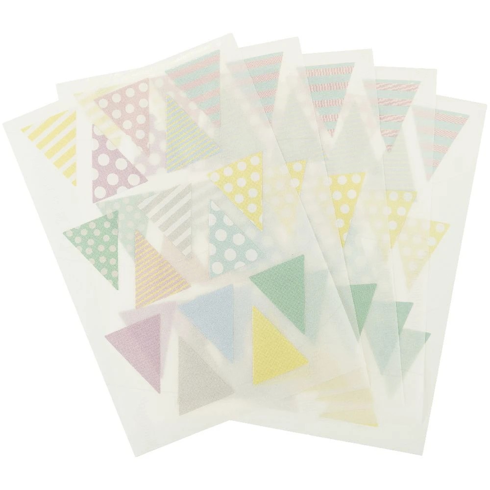 2 Born Bunting Stickers Pastel, 2 of 2