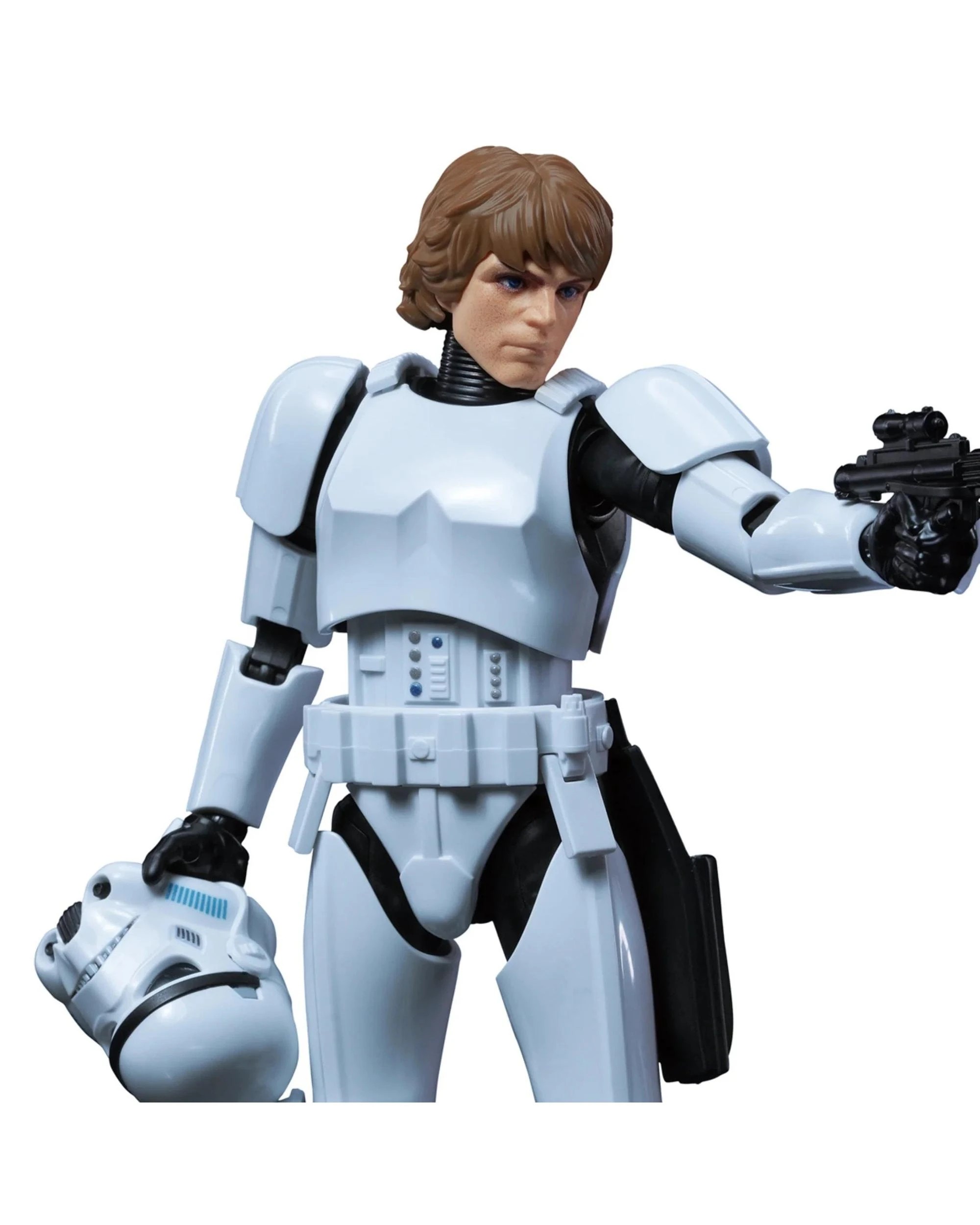 3 Blokees Star Wars Champion Class 04 Luke Skywalker Stormtrooper Disguise Version Model Kit, 3 of 5