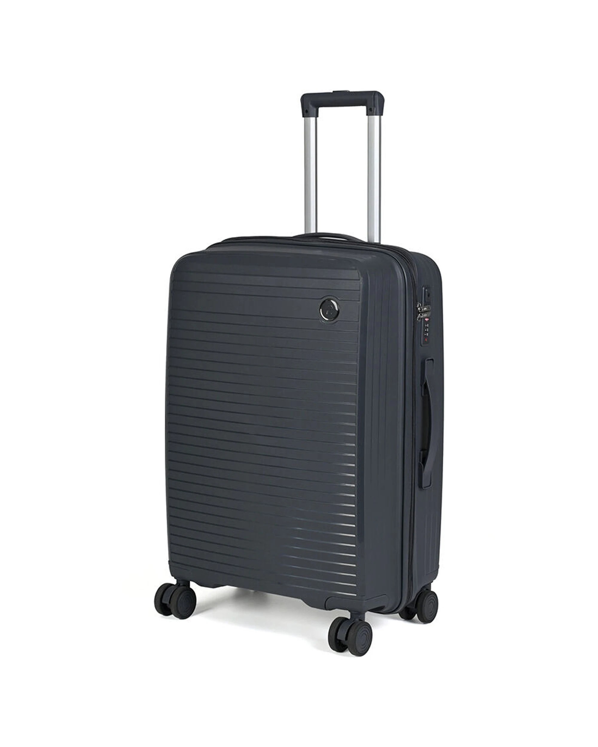 4 Paklite Altitude Medium Travel Luggage Suitcase Lightweight 66x42cm Navy - Blue, 4 of 8