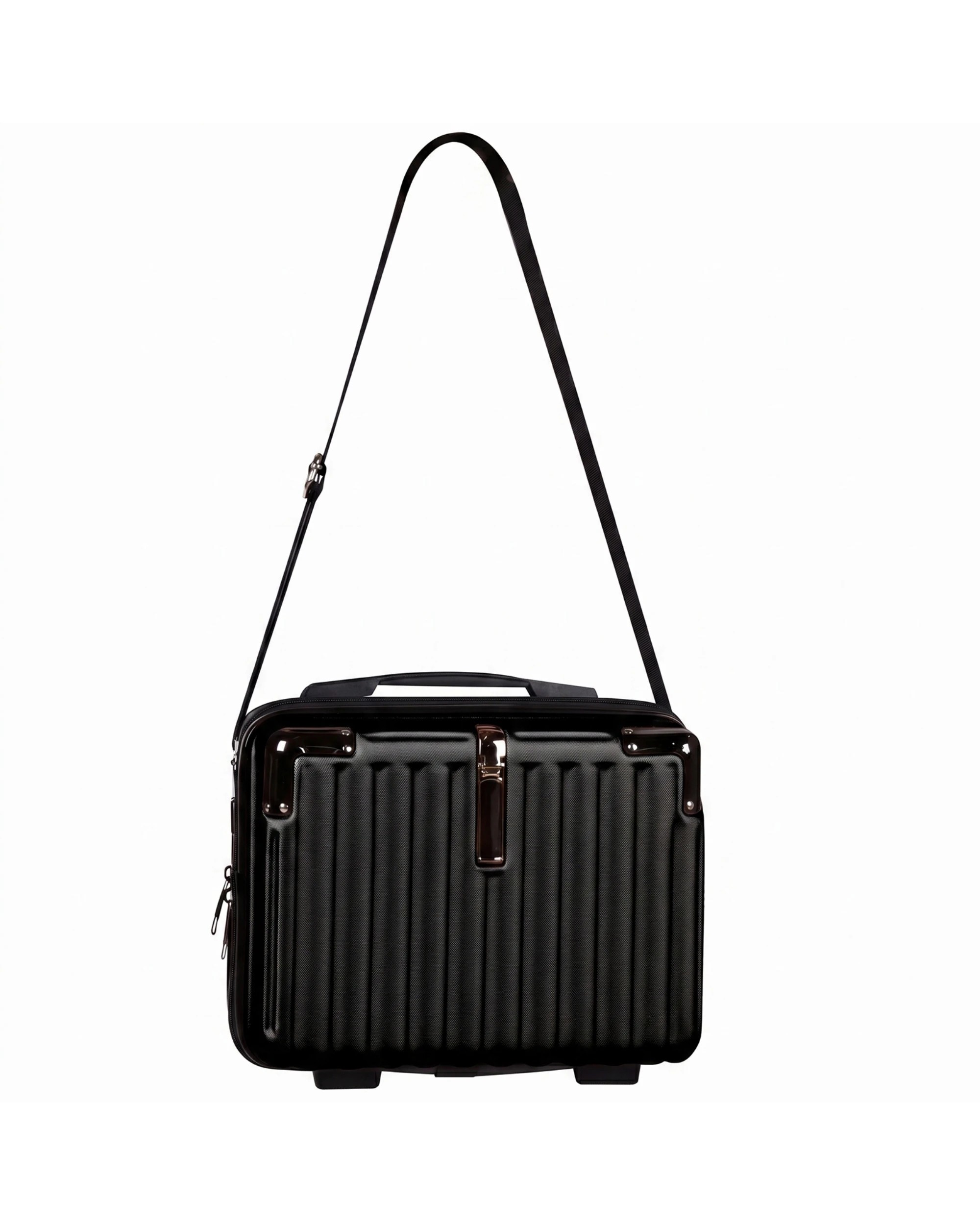 4 Advwin 2 Pcs Luggage Sets 20inch 14Inch - Black, 4 of 7