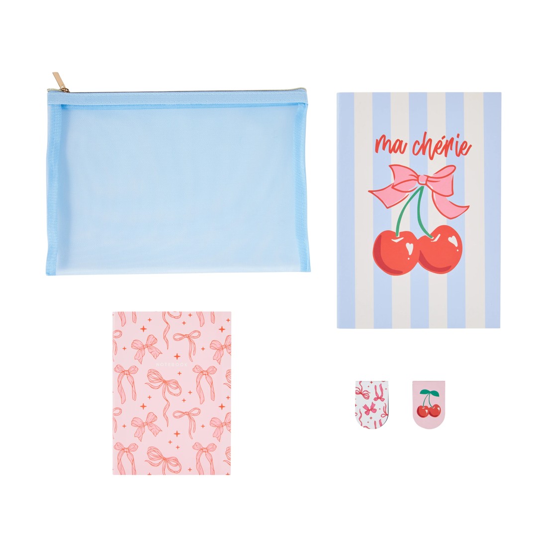 2 Christmas Mesh Stationery Set, 2 of 8