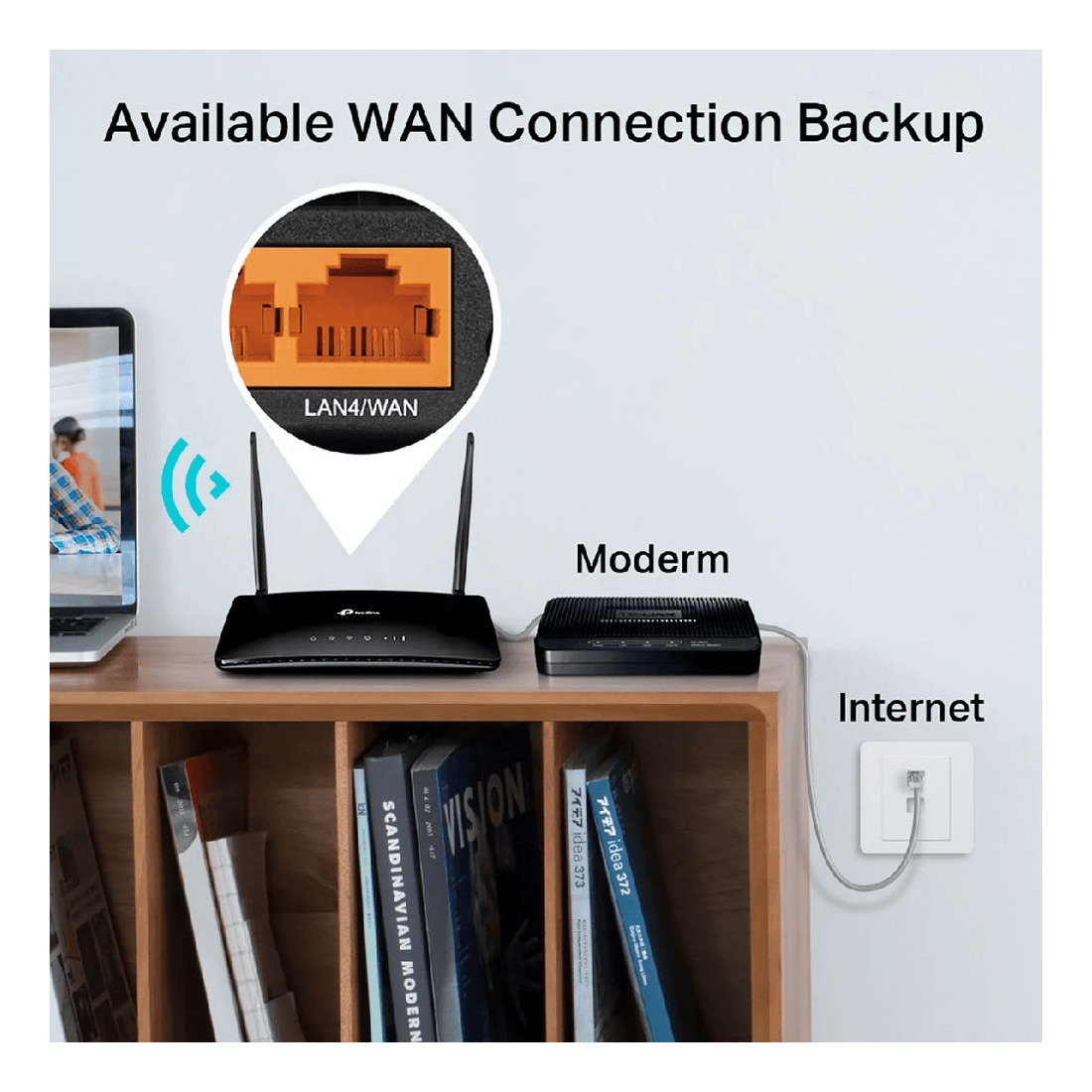 7 TP-Link AC750 Wireless Dual Band 4G LTE Router MR200, 7 of 9