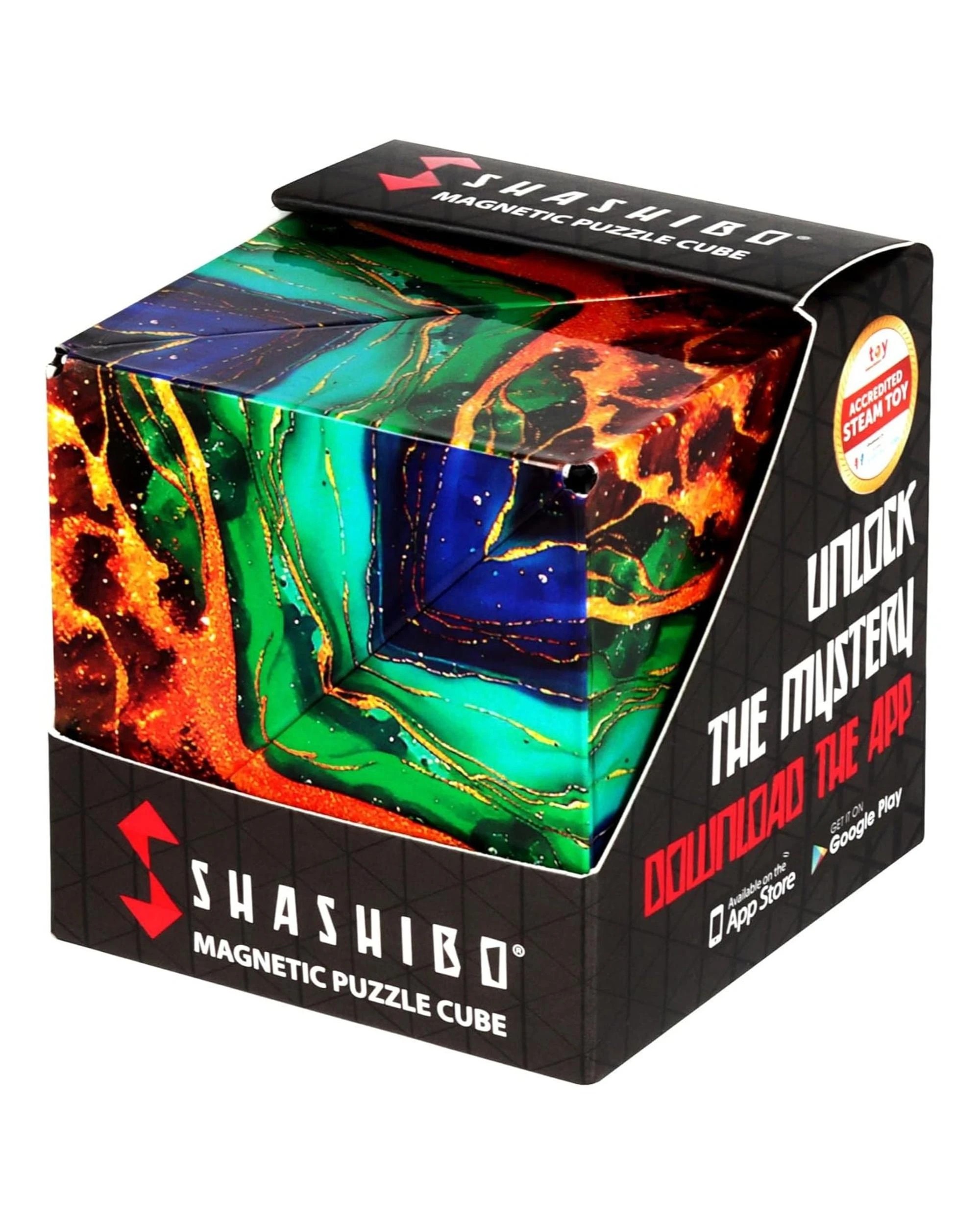 1 Shashibo Shape Shifting Box Gloss Infinity Magnetic Puzzle Cube, 1 of 1