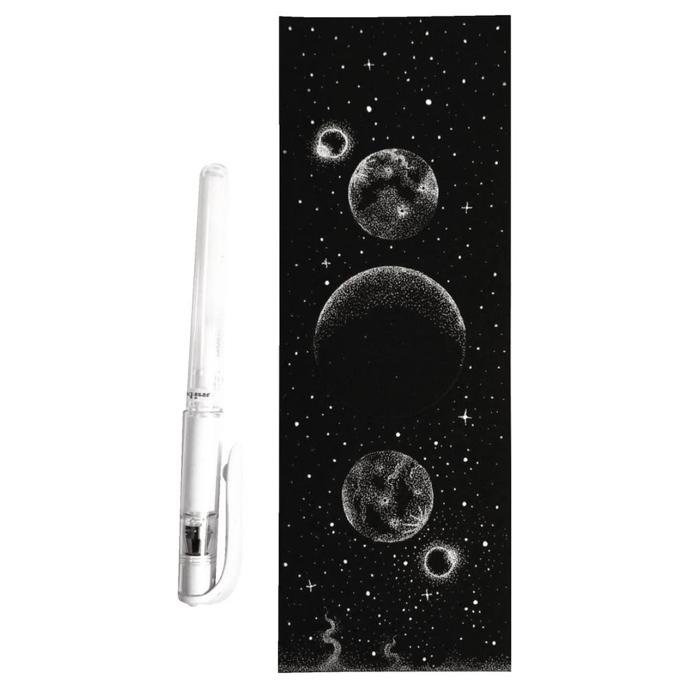 3 Uni-Ball Signo Broad Gel Pen White 3 Pack, 3 of 3