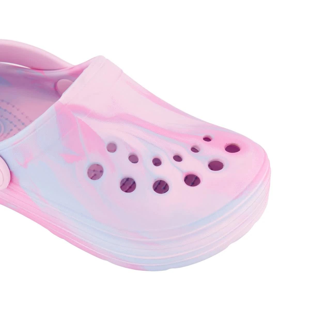 4 Junior Slip-On Clogs PINK MARBLE, 4 of 4
