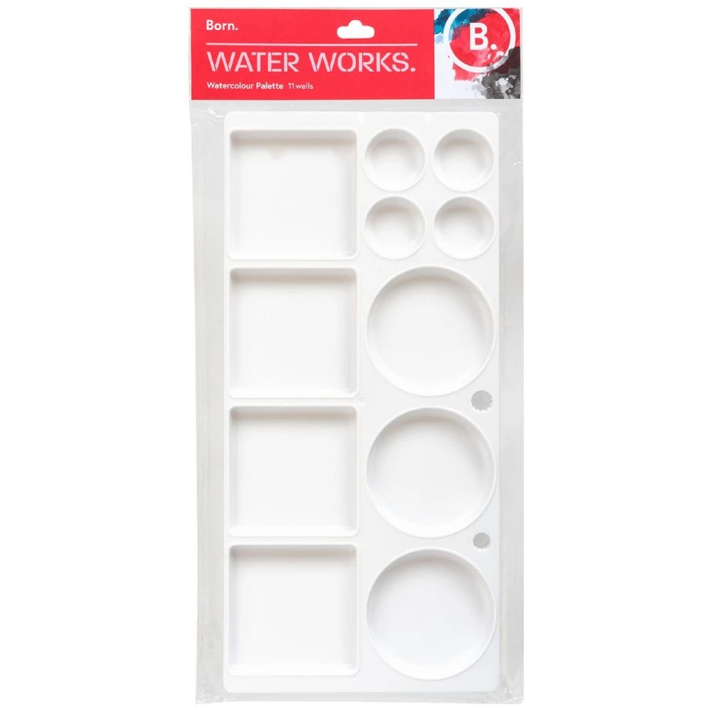 1 Born 11 Well Watercolour Palette, 1 of 2