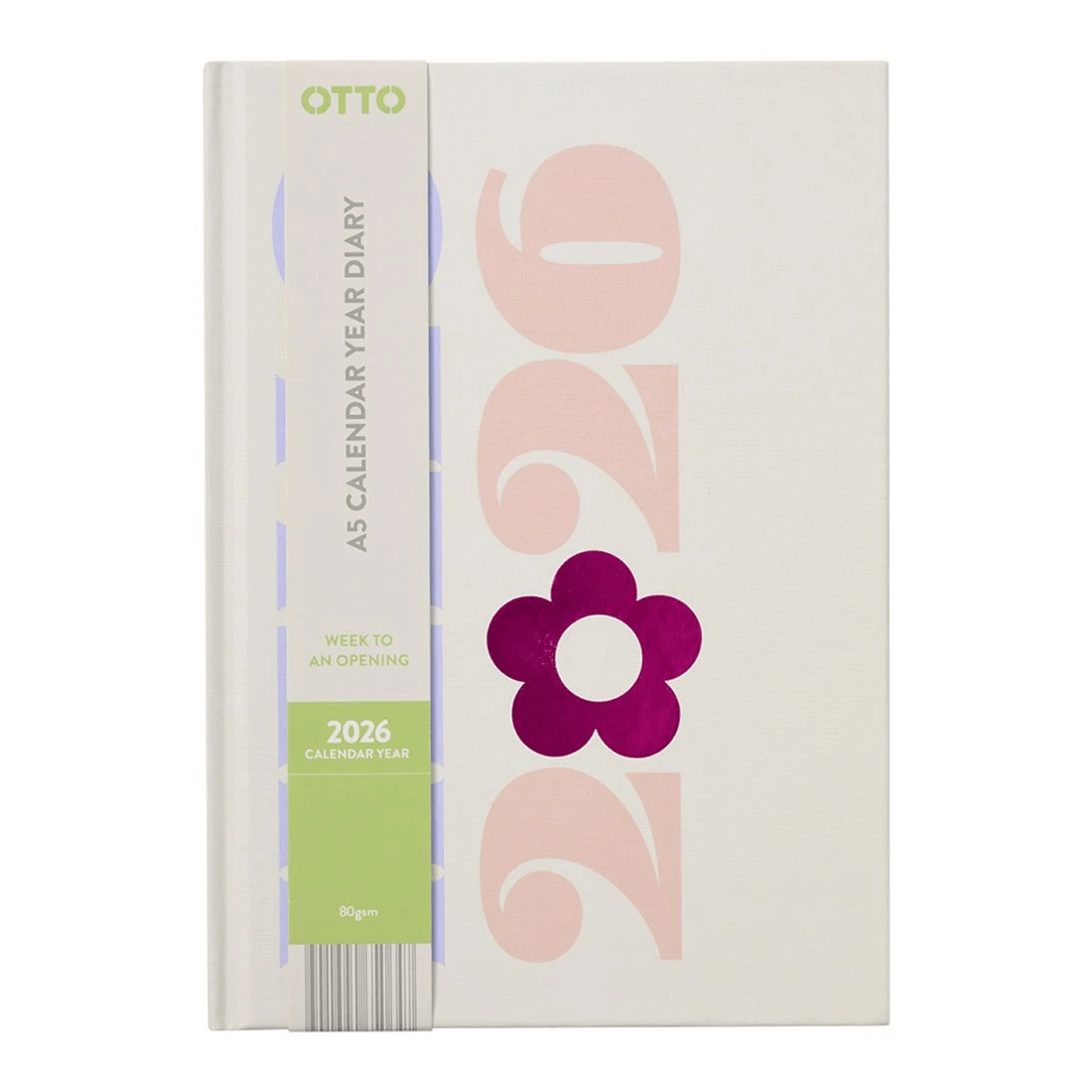 1 Otto A5 Week to View 2026 Diary Hello, 1 of 8