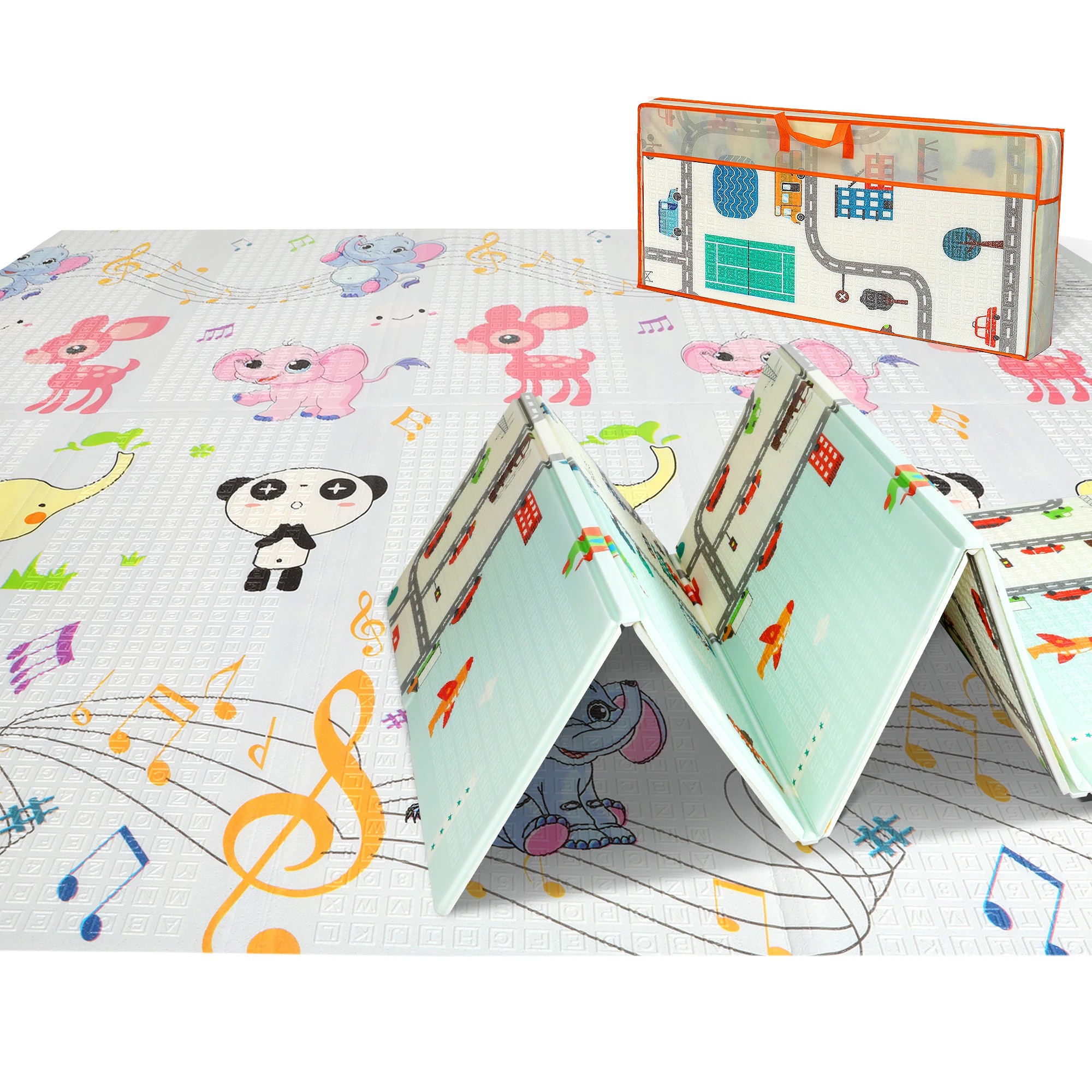 2 Bopeep Kids Foldable Play Mat Xpe Foam 1.8x2m, 2 of 6