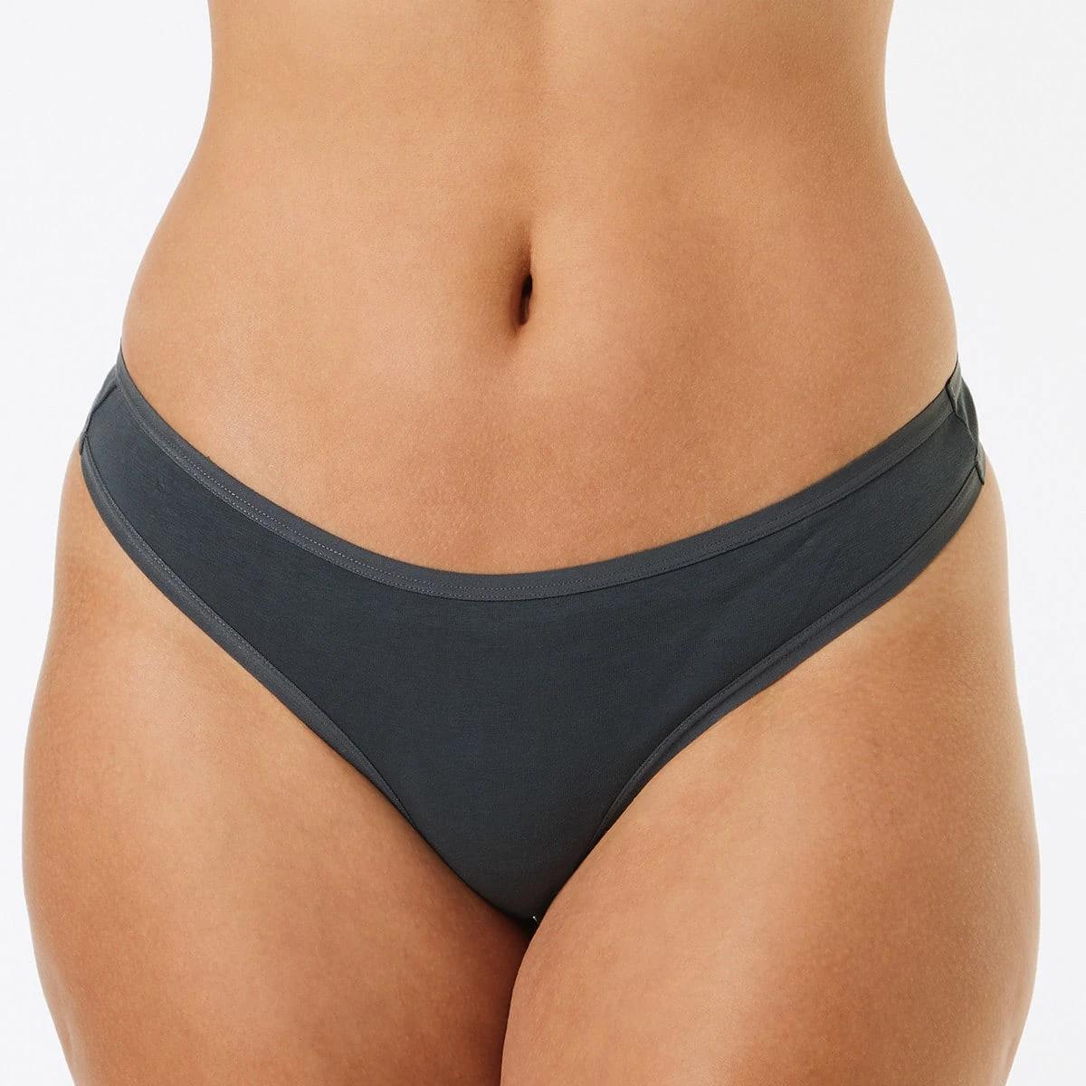 4 7 Pack G-String Briefs OYSTER PINK, GREY MARLE, OMBRE BLUE, BLACK, 4 of 10