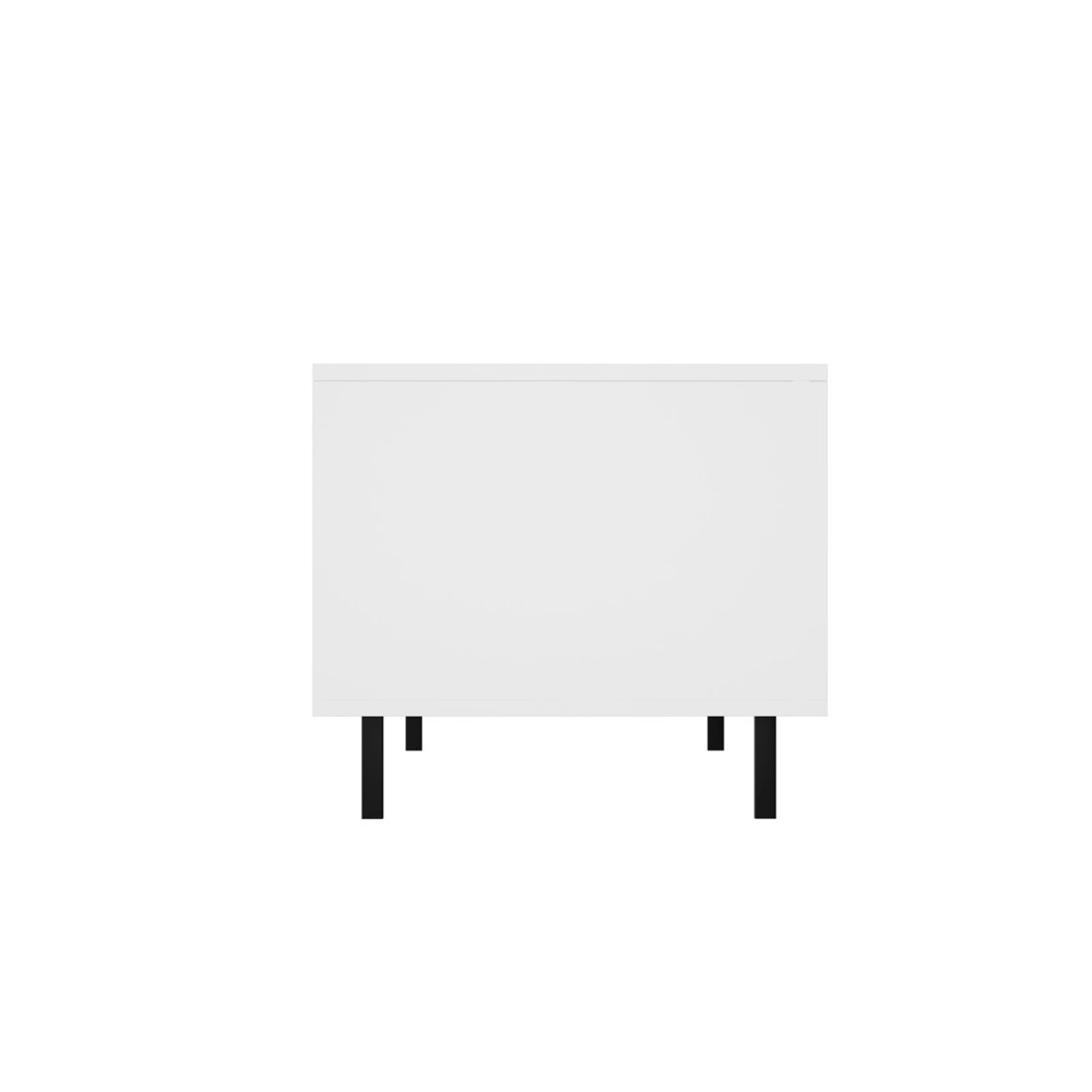 8 Oikiture Entertainment Unit Tv Cabinet Tempered-glass Doors
 - White, 8 of 10