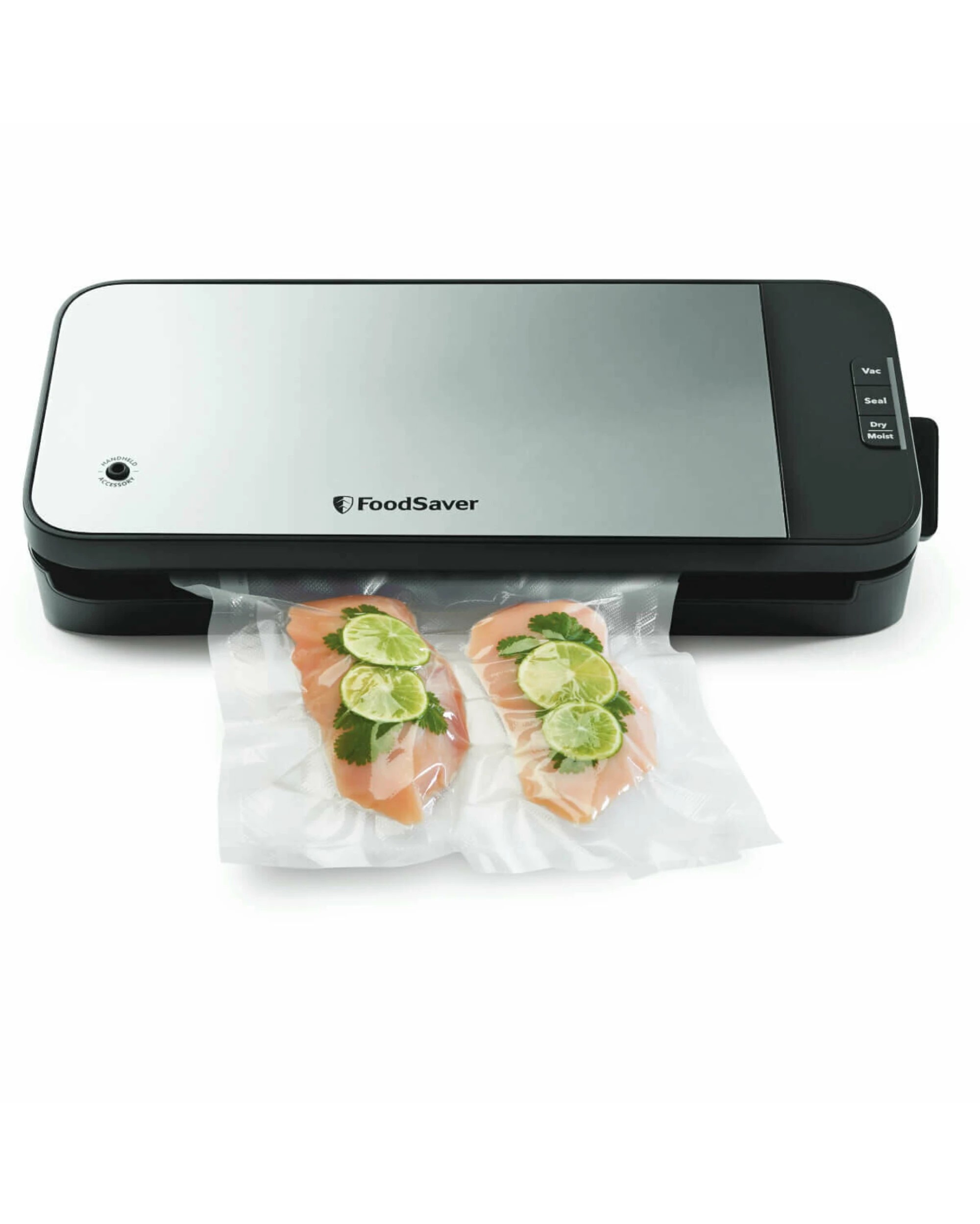 4 FoodSaver Cut & Seal Vacuum Sealer - DARK STAINLESS, 4 of 5