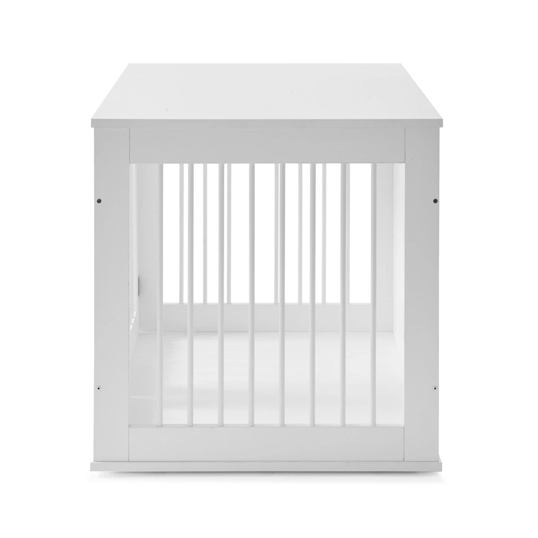 6 Pet Crate Wooden White - Medium, 6 of 9
