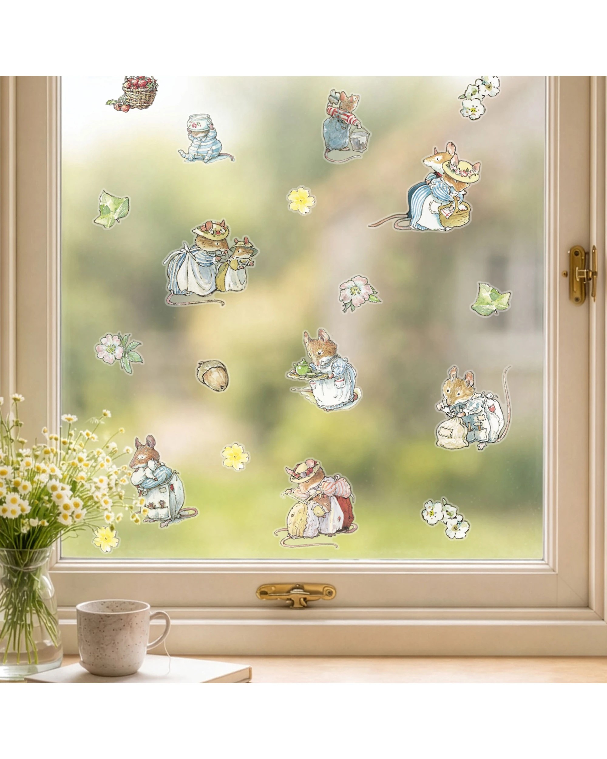 5 Stickerscape A5 Brambly Hedge Reusable Playroom Nursery Window Stickers, 5 of 6