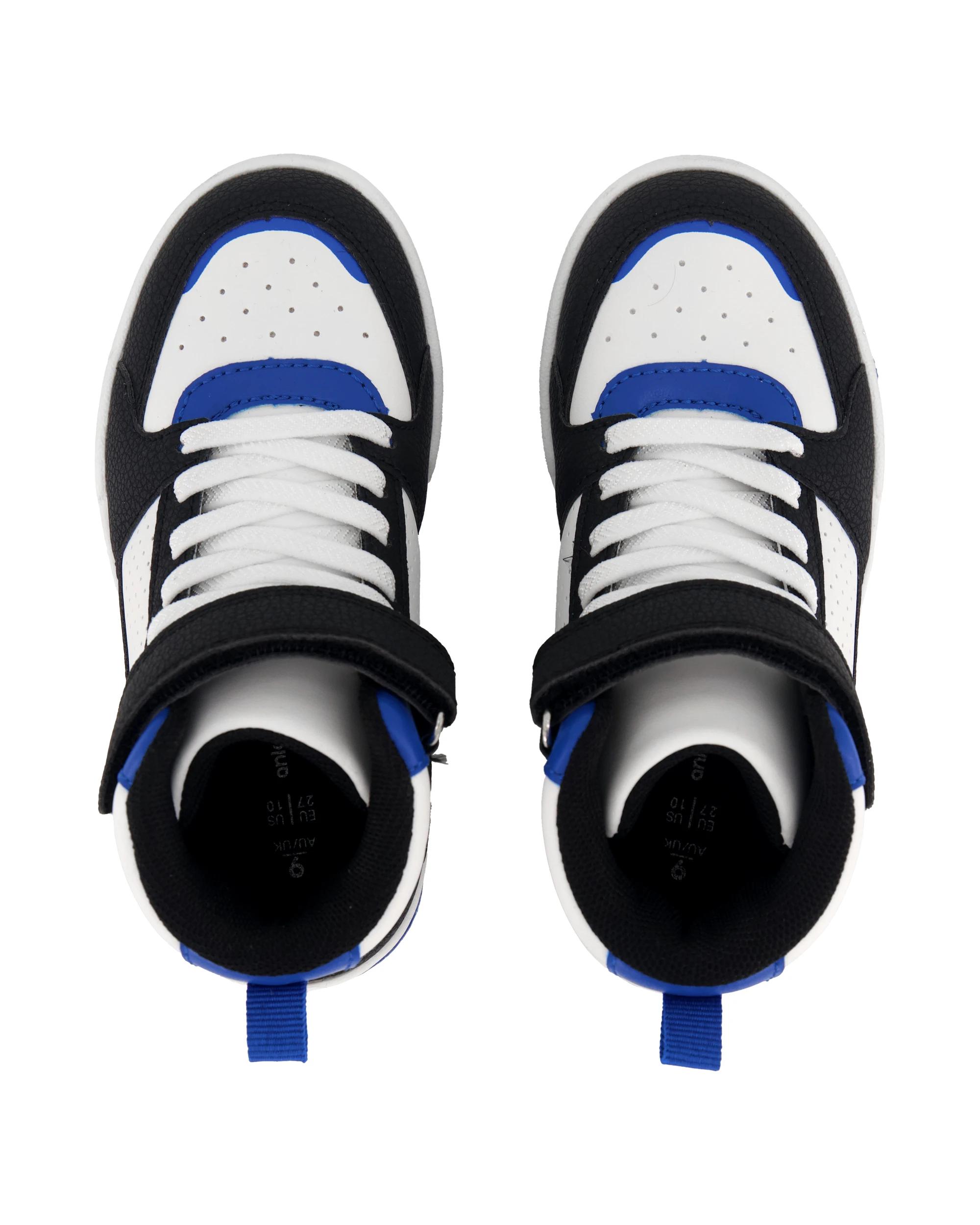 2 Junior High Top Sneakers Black, 2 of 5