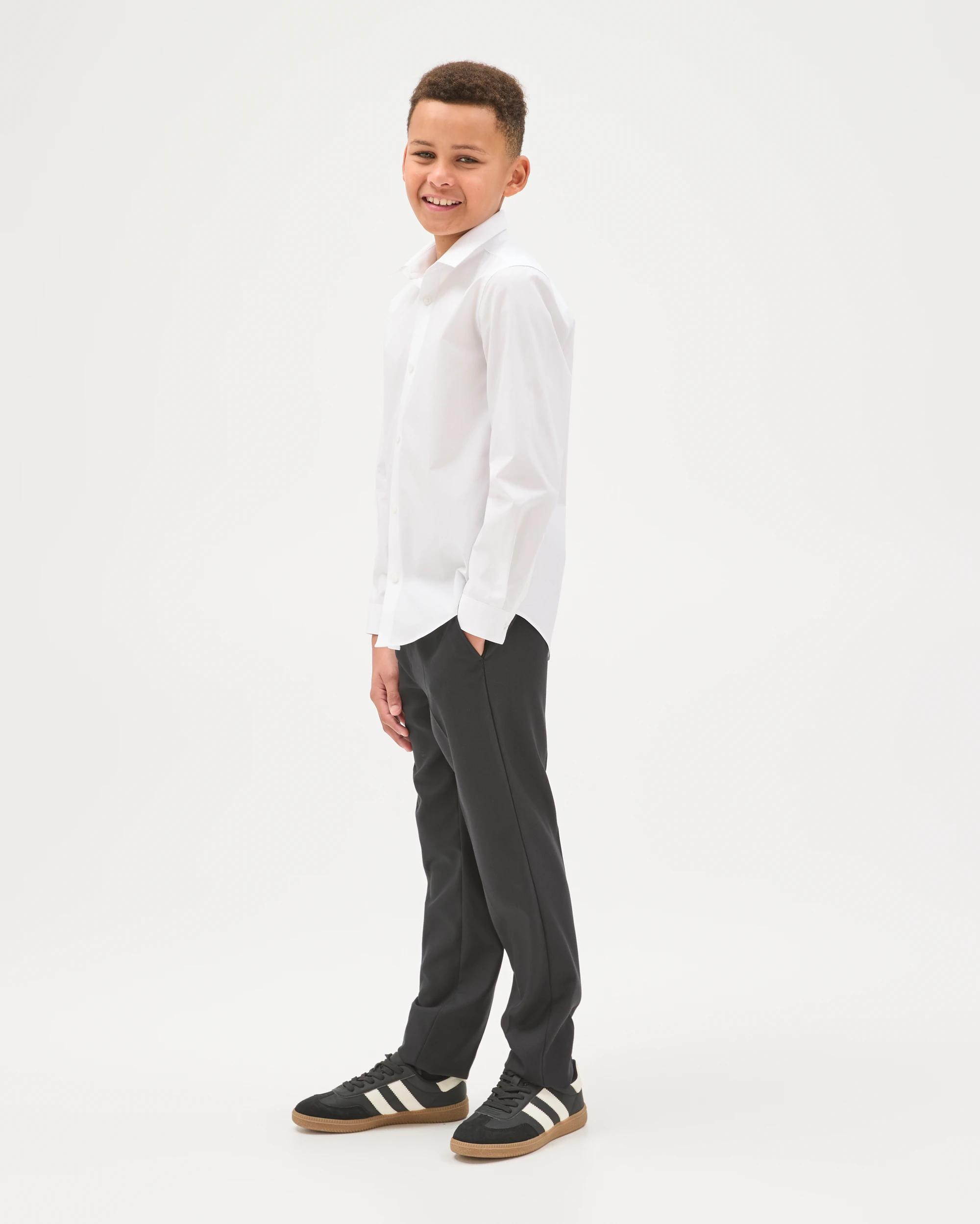 3 Target Kids Boys Tailored Suiting Pants BLACK, 3 of 7