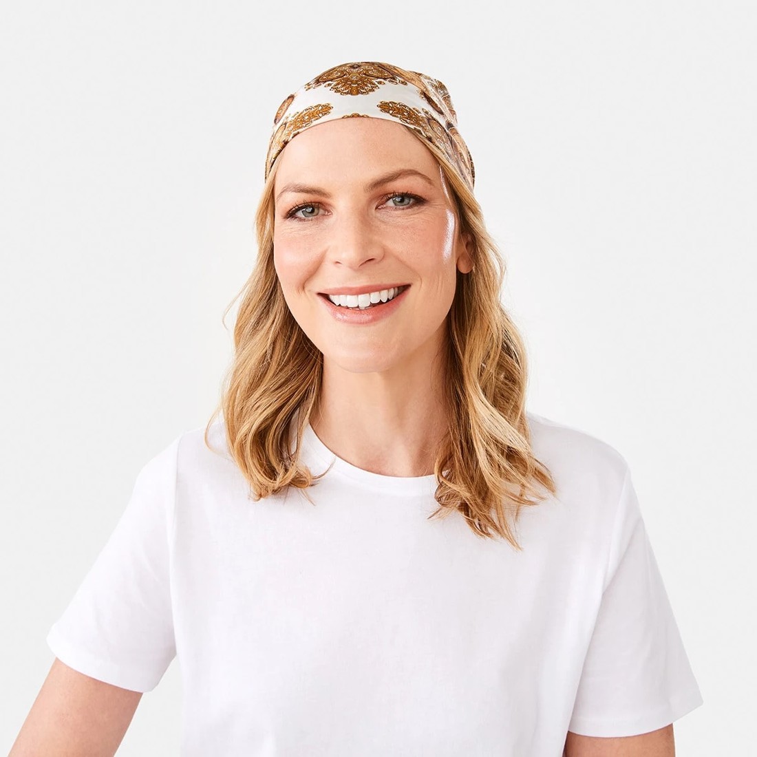 4 Hair Scarf - Paisley, 4 of 7