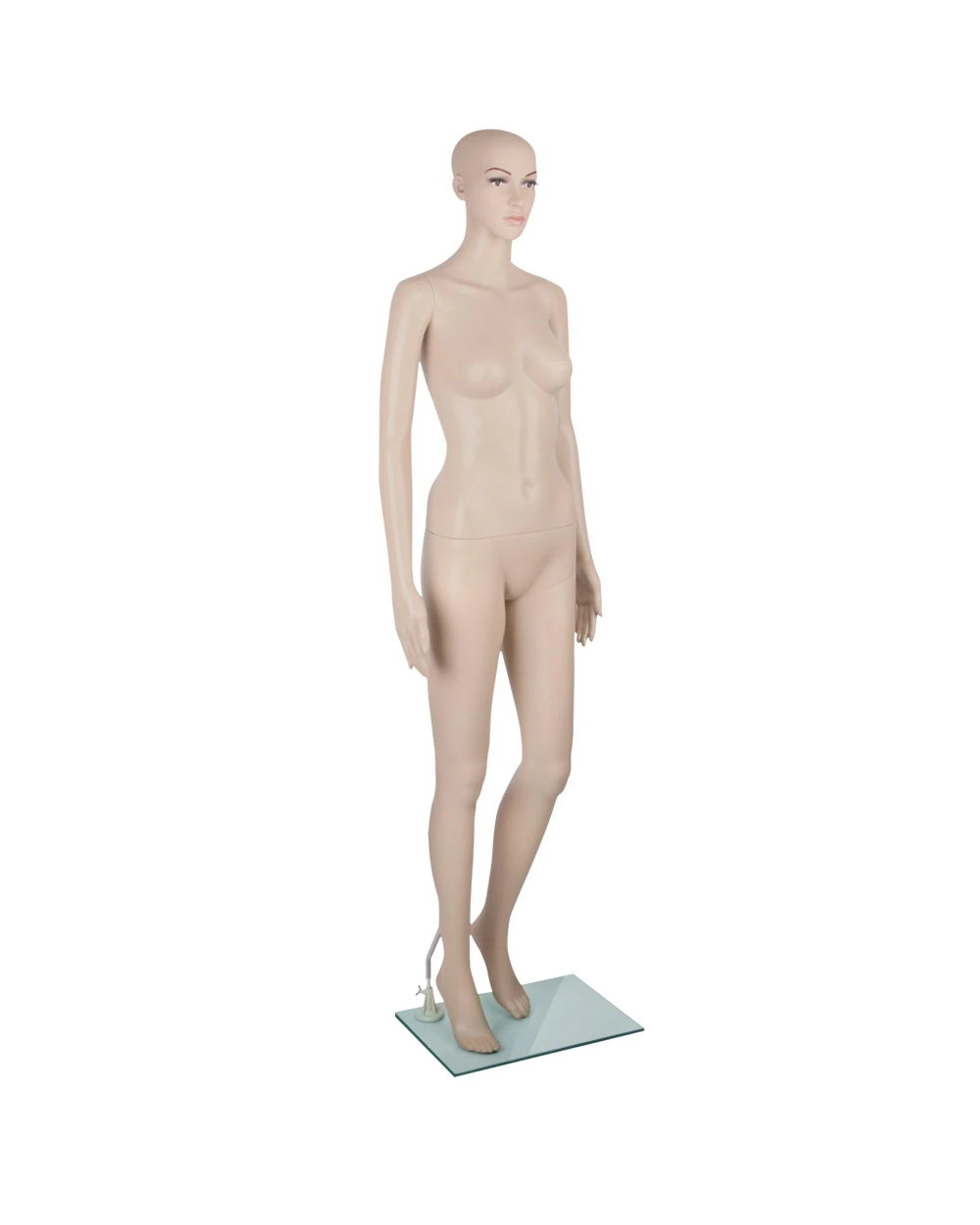 1 Embellir Female Mannequin Full Body w/Head Dummy Model Display Dressmaking - White, 1 of 8