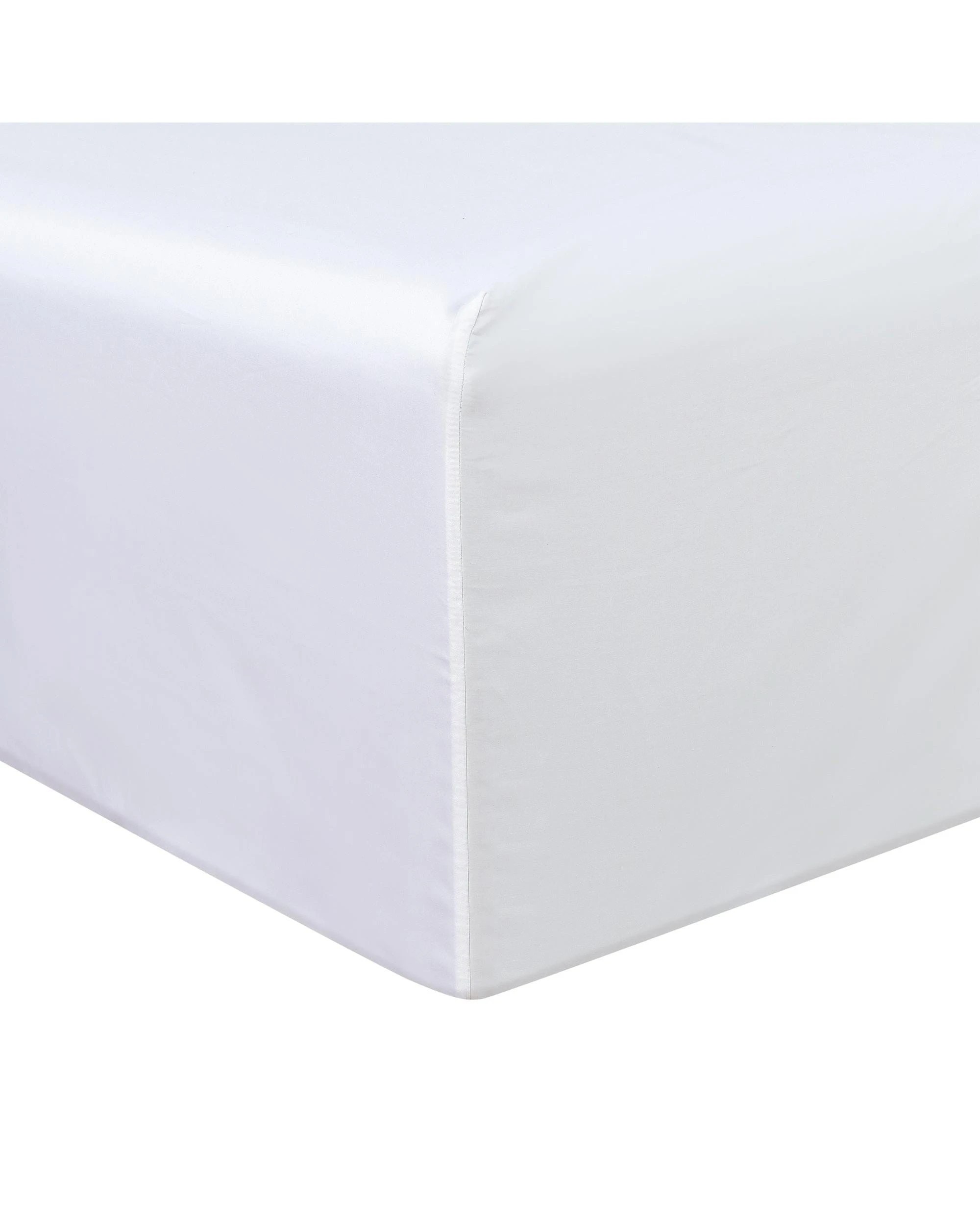 5 Bianca Bedding Rosebank Extra Long Extra Wide Flat 500 Tc Bamboo Cotton Sheet Set - White - Split King, 5 of 10