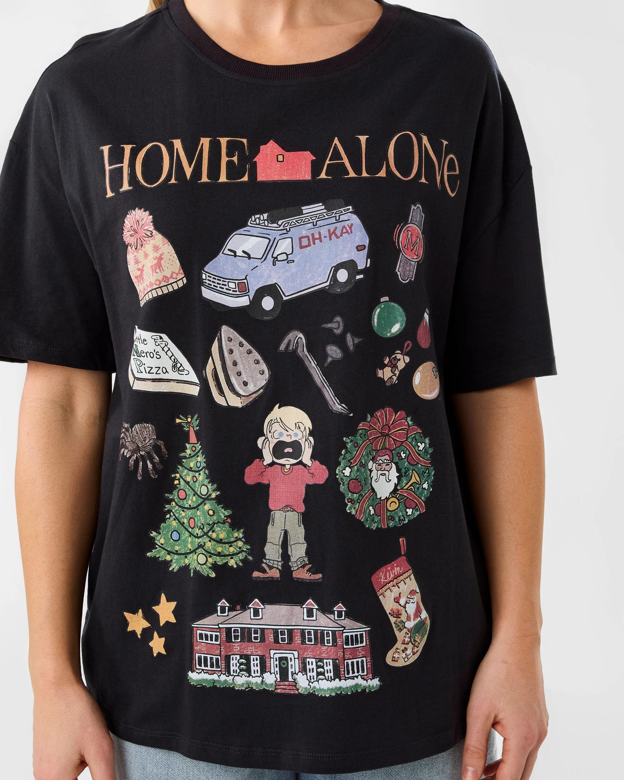 5 Home Alone License Short Sleeve T-shirt Homealonew, 5 of 7