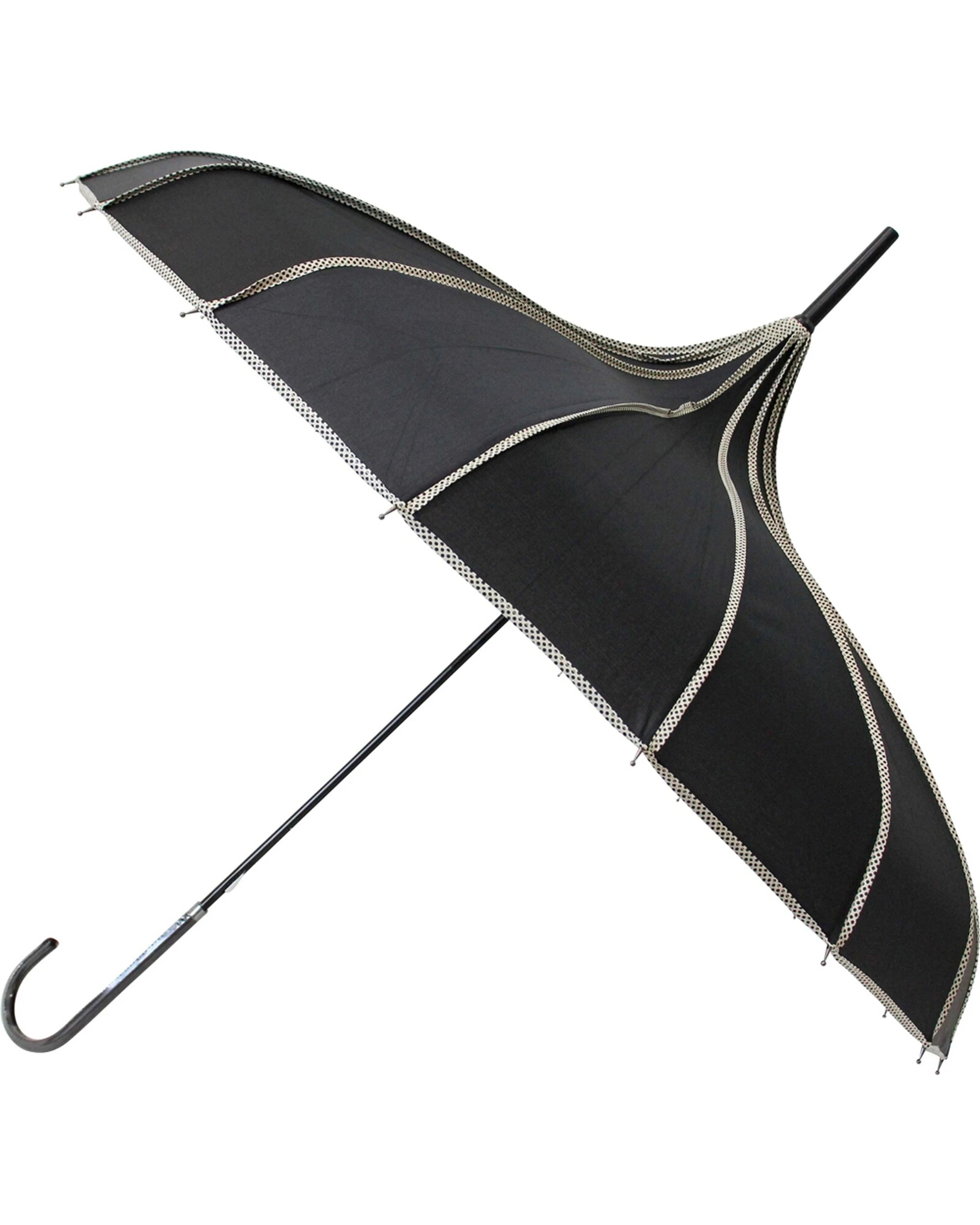 1 LVD Pointe Durable On The Go Portable Umbrella - Black, 1 of 1
