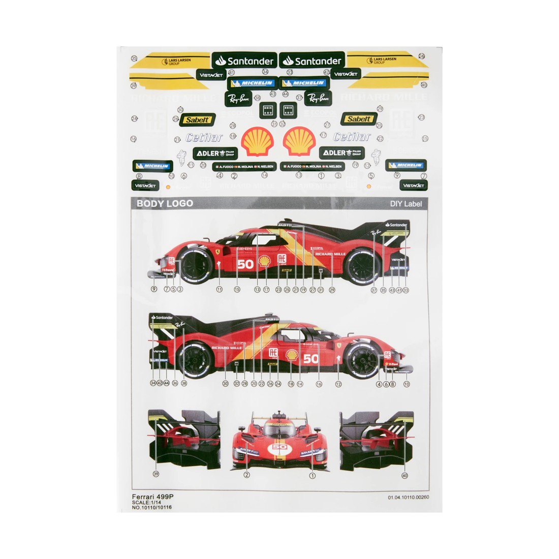 8 Rastar R/C Scale 1:14 Ferrari 499P, 8 of 9