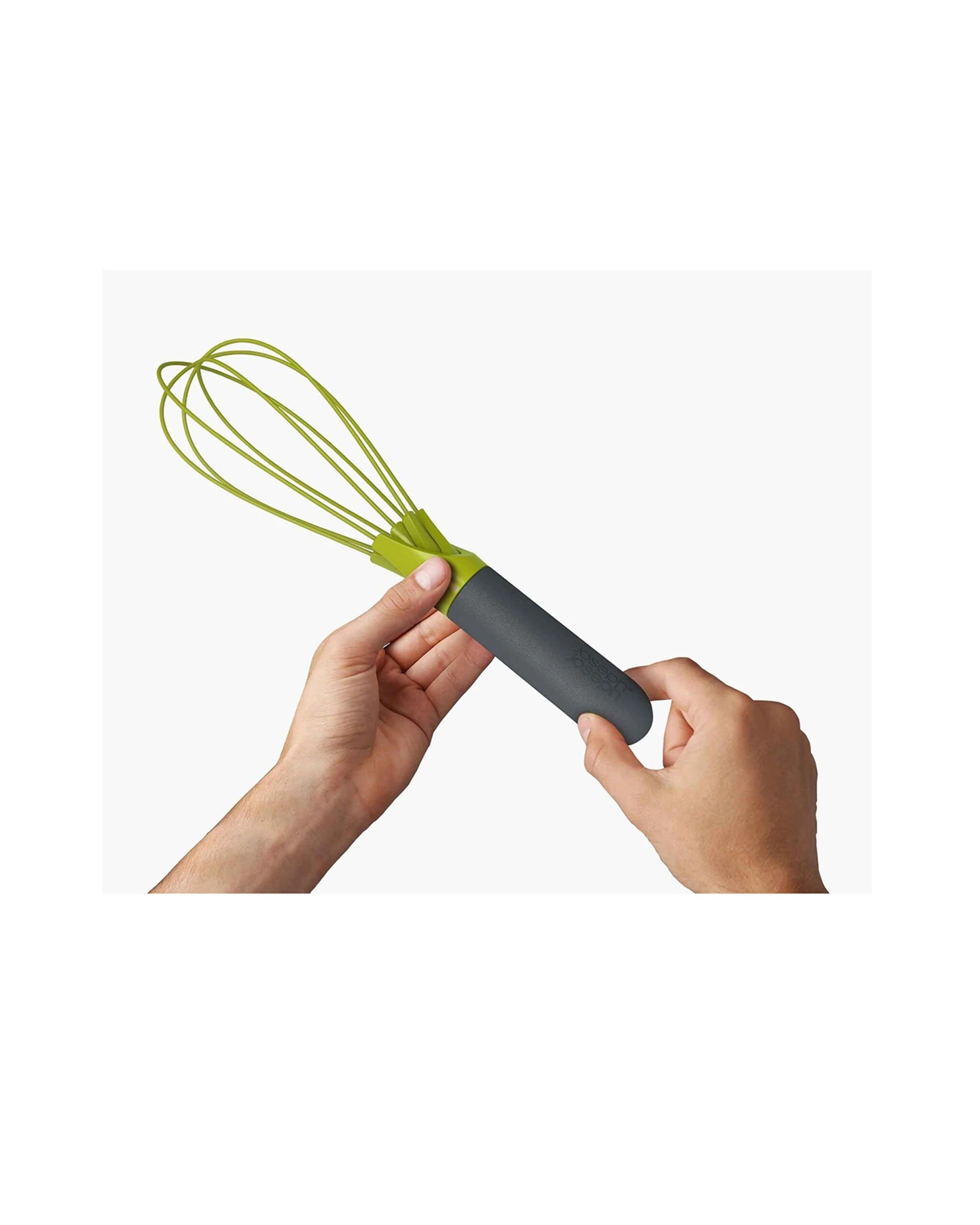 3 Joseph Joseph Twist 2-in-1 Flat Balloon Kitchen Whisk Silicone Coated Steel - Multi, 3 of 3