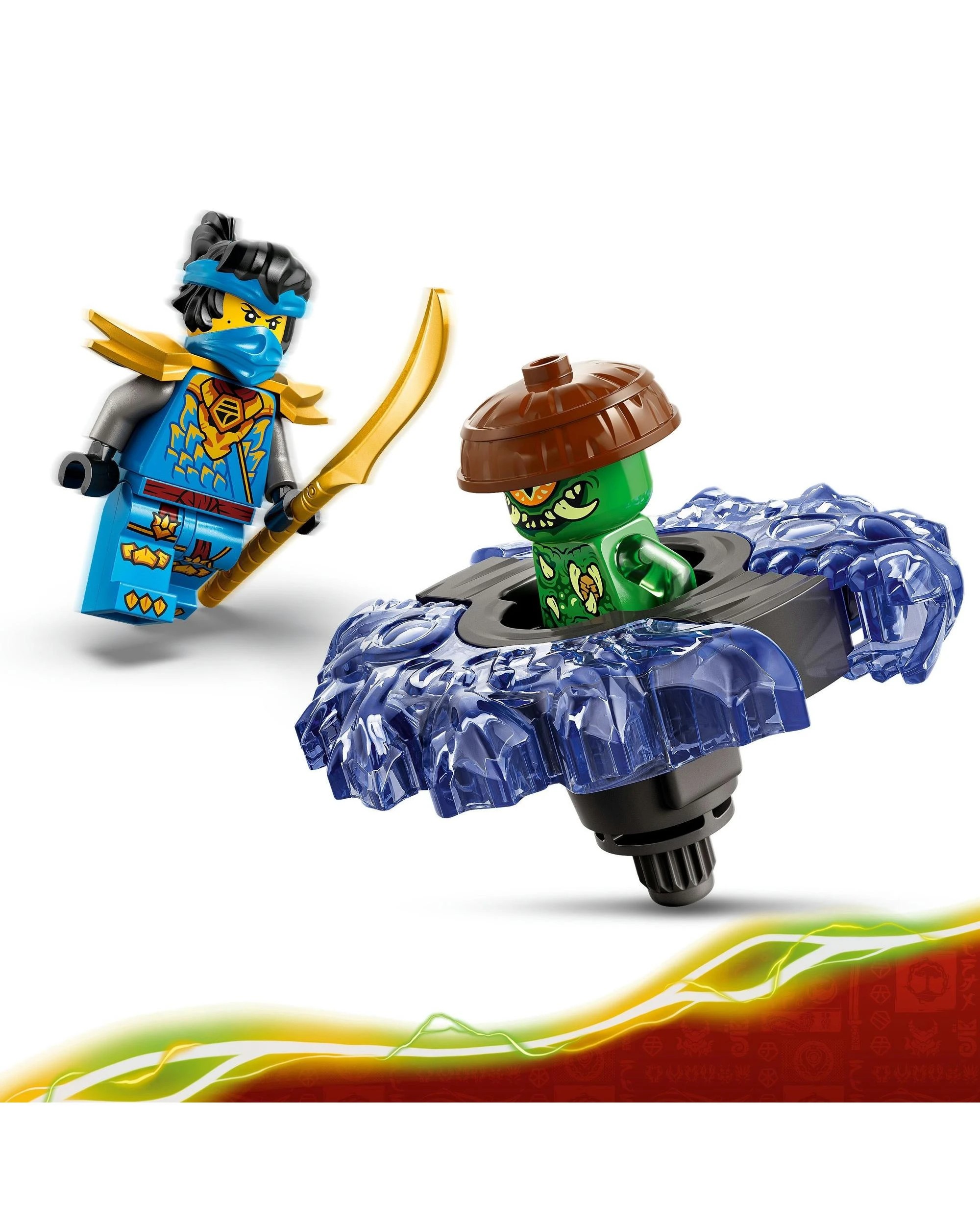 3 LEGO NINJAGO: Nya vs. Mutation Monster Spinner - 71849, 3 of 10