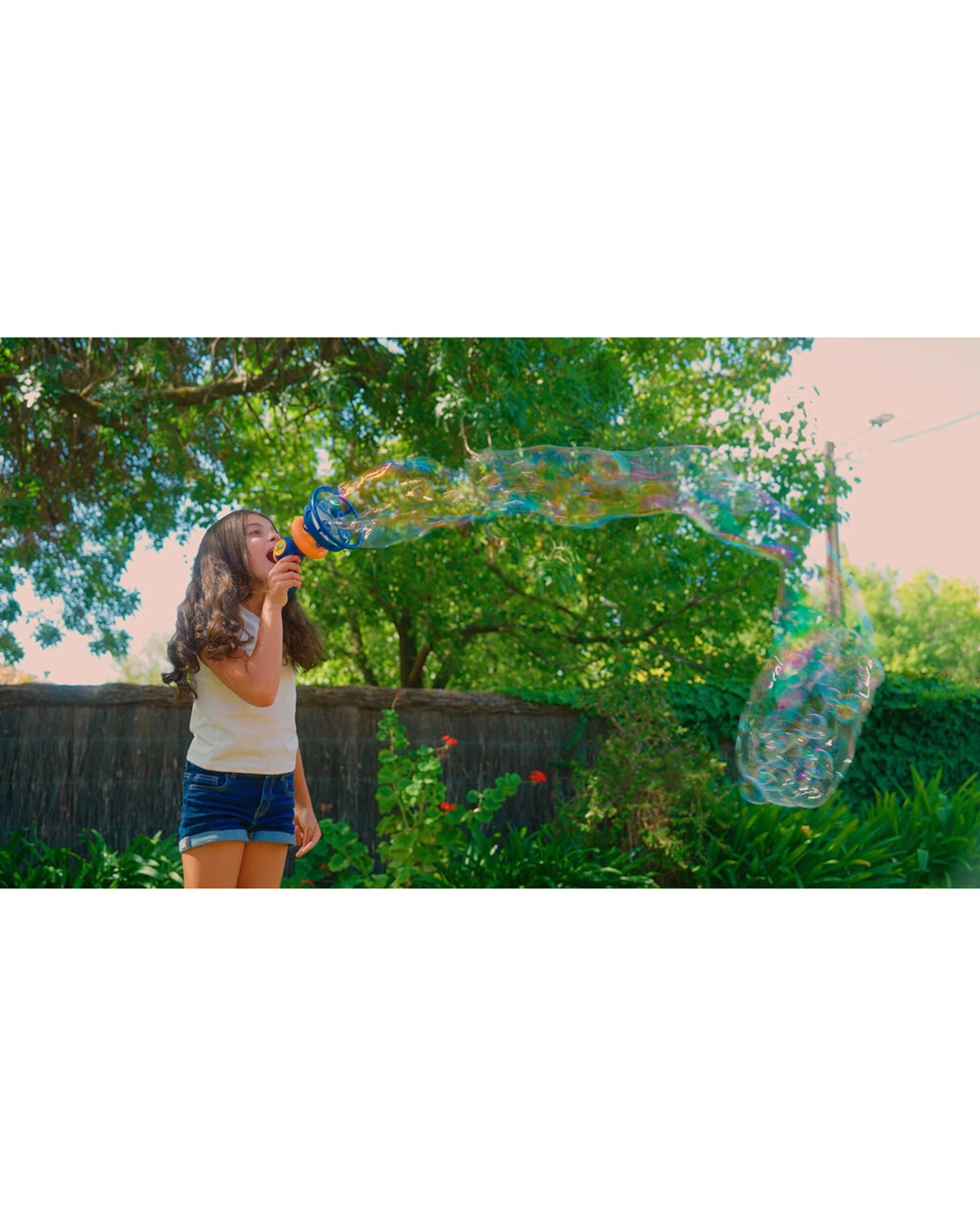5 Go Play! Bubble Megaphone With Sound Activation Bubble Solution For Kids - Blue, 5 of 9