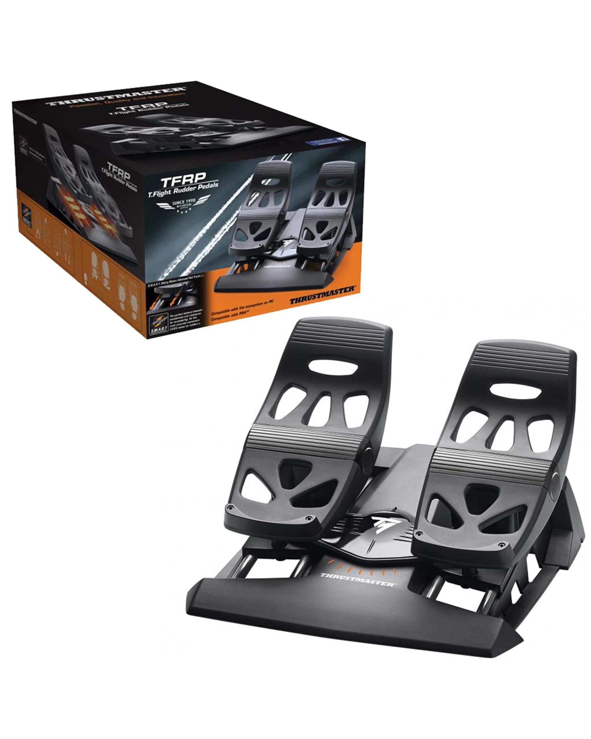 1 Thrustmaster T.Flight Rudder Pedals TFRP for PC - Black, 1 of 7