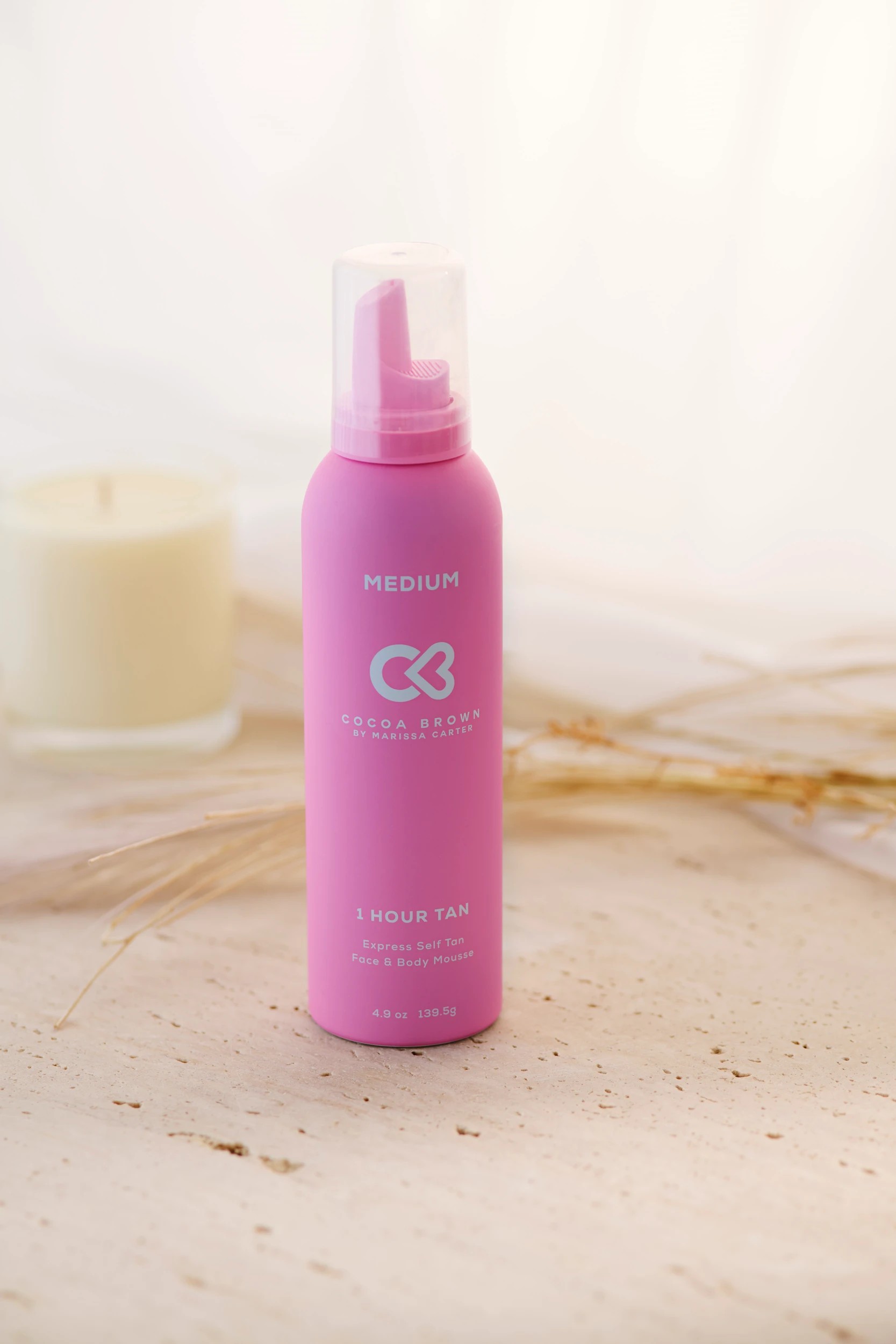 2 Cocoa Brown  by Marissa Carter Express Self Tan Face & Body Mousse 139.5g - Medium, 2 of 2