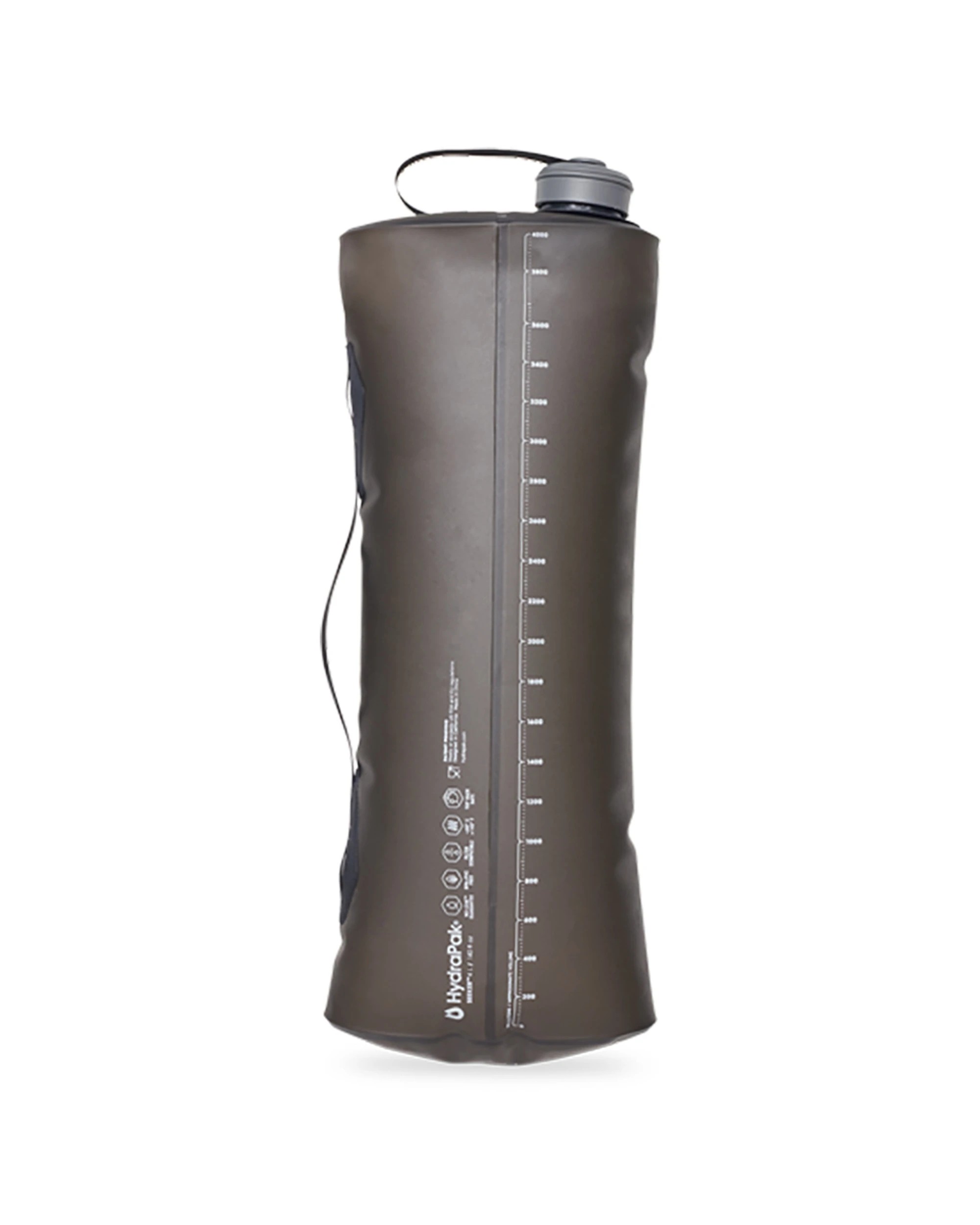 3 Hydrapak Seeker Water Storage 4L Packable Filtration Compatible Flexible - Grey, 3 of 4