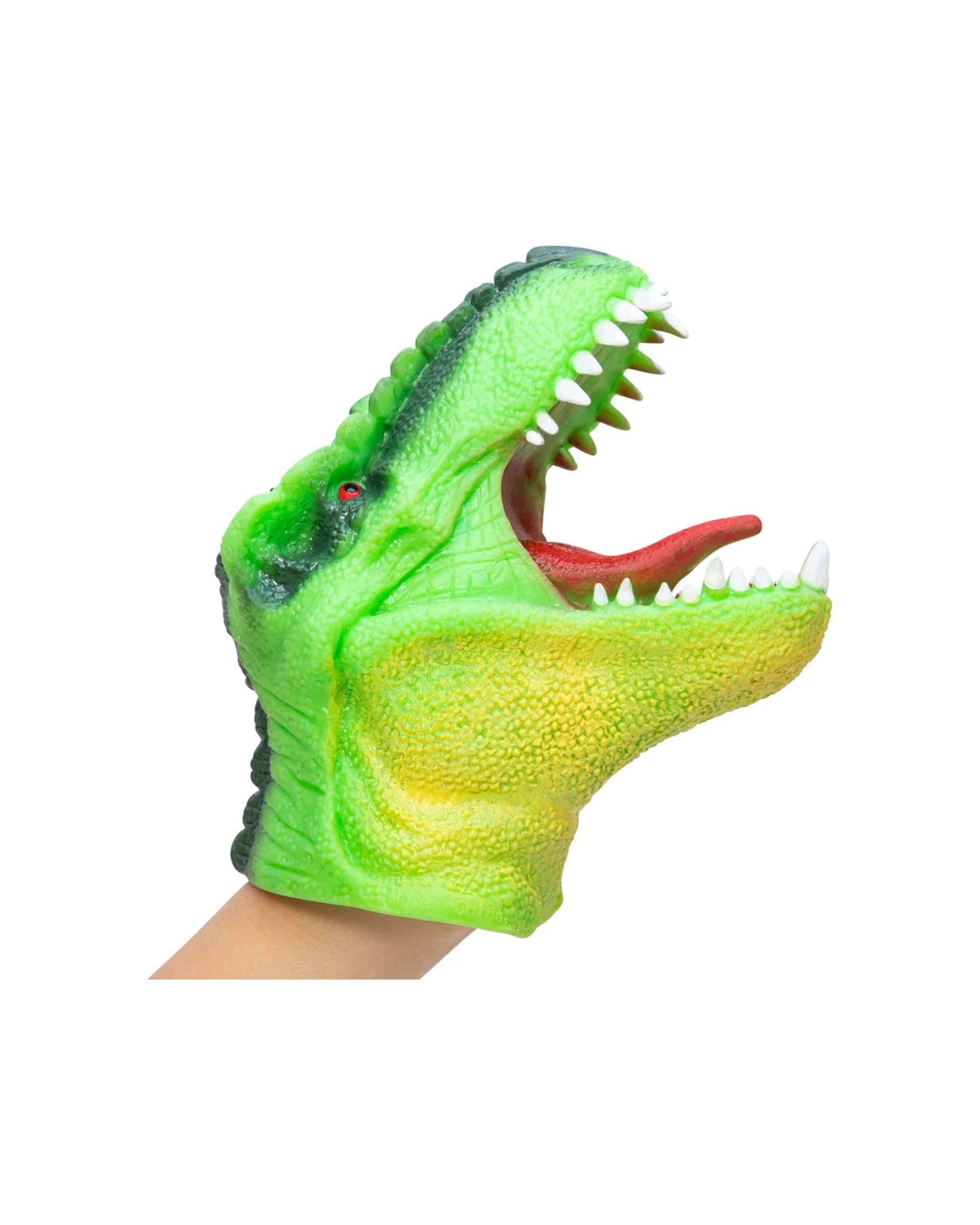 4 Schylling 2PK Dinosaur Hand Puppet Kids Toy 15cm - Multi, 4 of 4