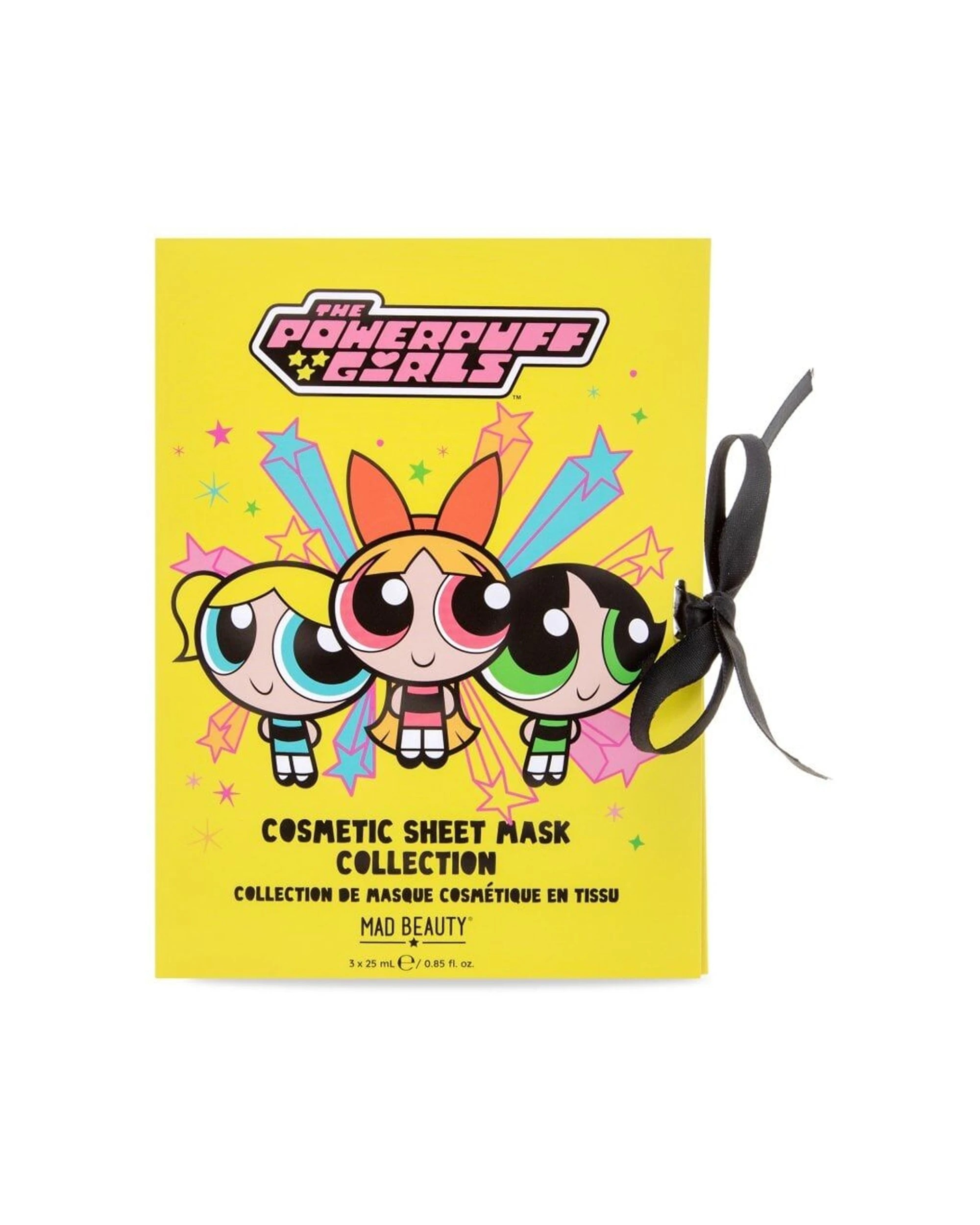 2 Warner Bros Powerpuff Girls Super Cute Cosmetic Sheet Mask Collection 2PK 75ml - Yellow, 2 of 3