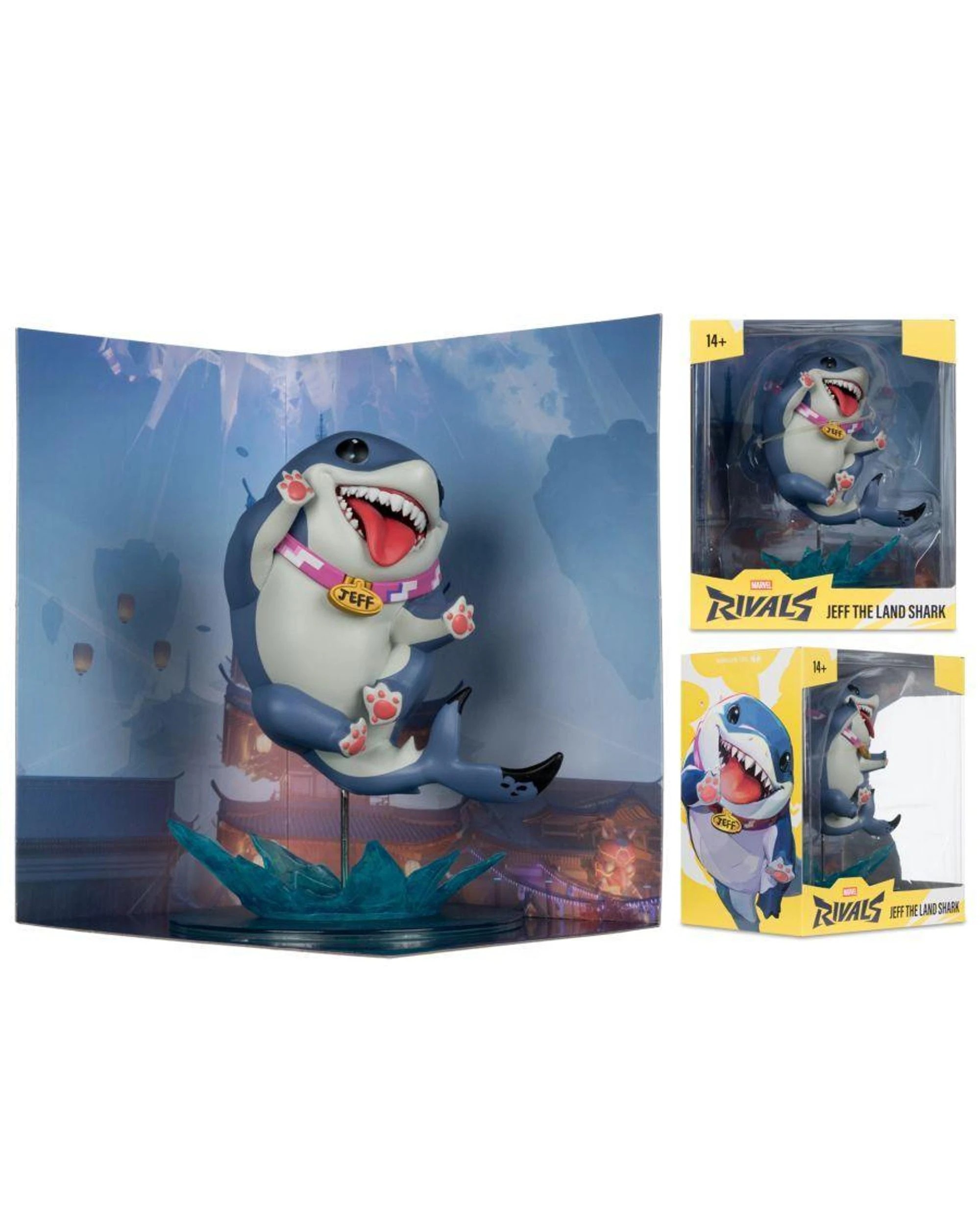 2 McFarlane Marvel Rivals Jeff the Landshark 1:10th Scale Figure, 2 of 9