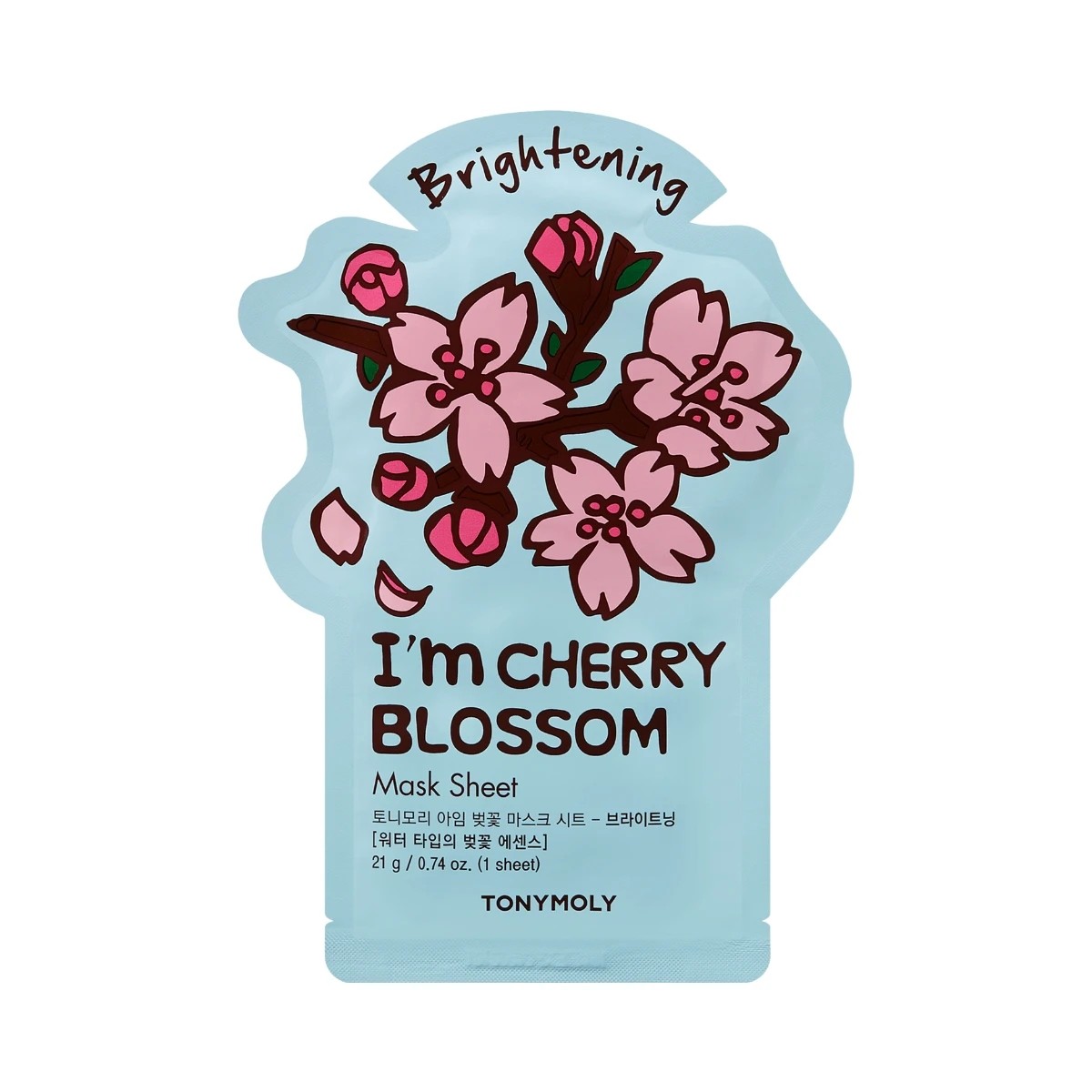 1 Tony Moly I'm Cherry Blossom Brightening Mask Sheet, 1 of 2