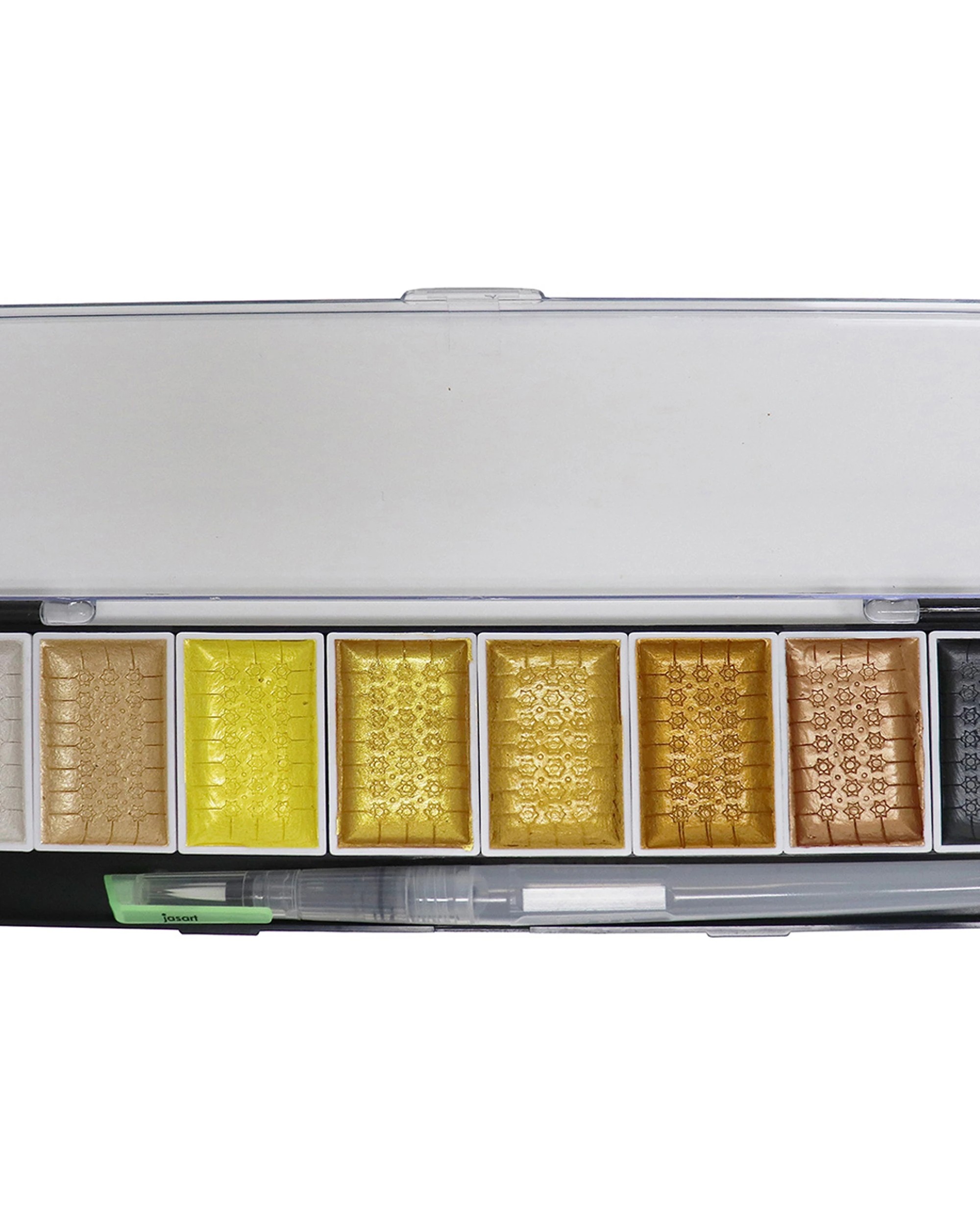2 Jasart Voyager 8 Watercolour Set With Brush Metallic Ombre - Multi, 2 of 3