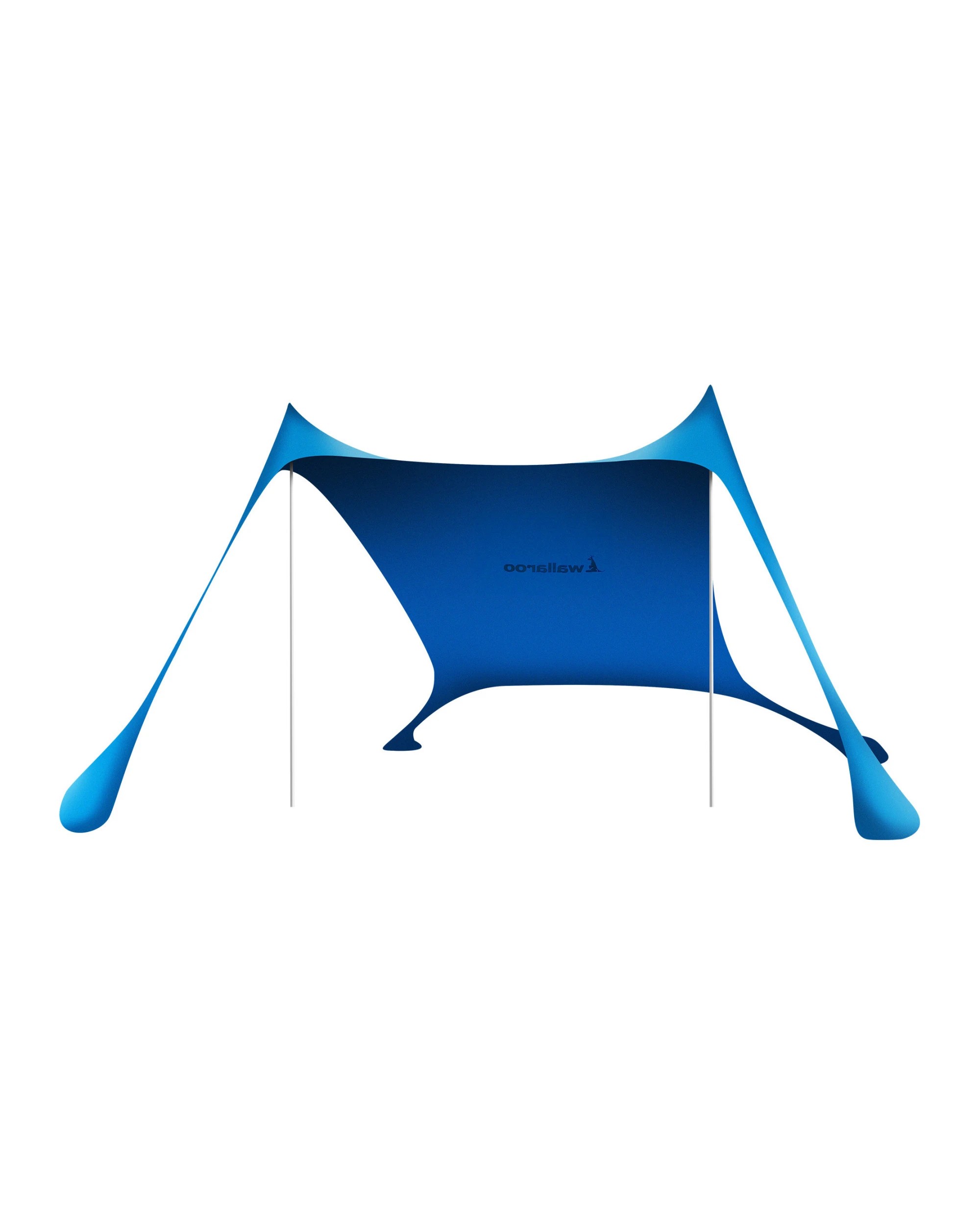 1 Wallaroo 2m x 2m Family Blue Beach Tent Canopy Beach Outdoor Sunshade Polyester - Blue, 1 of 7